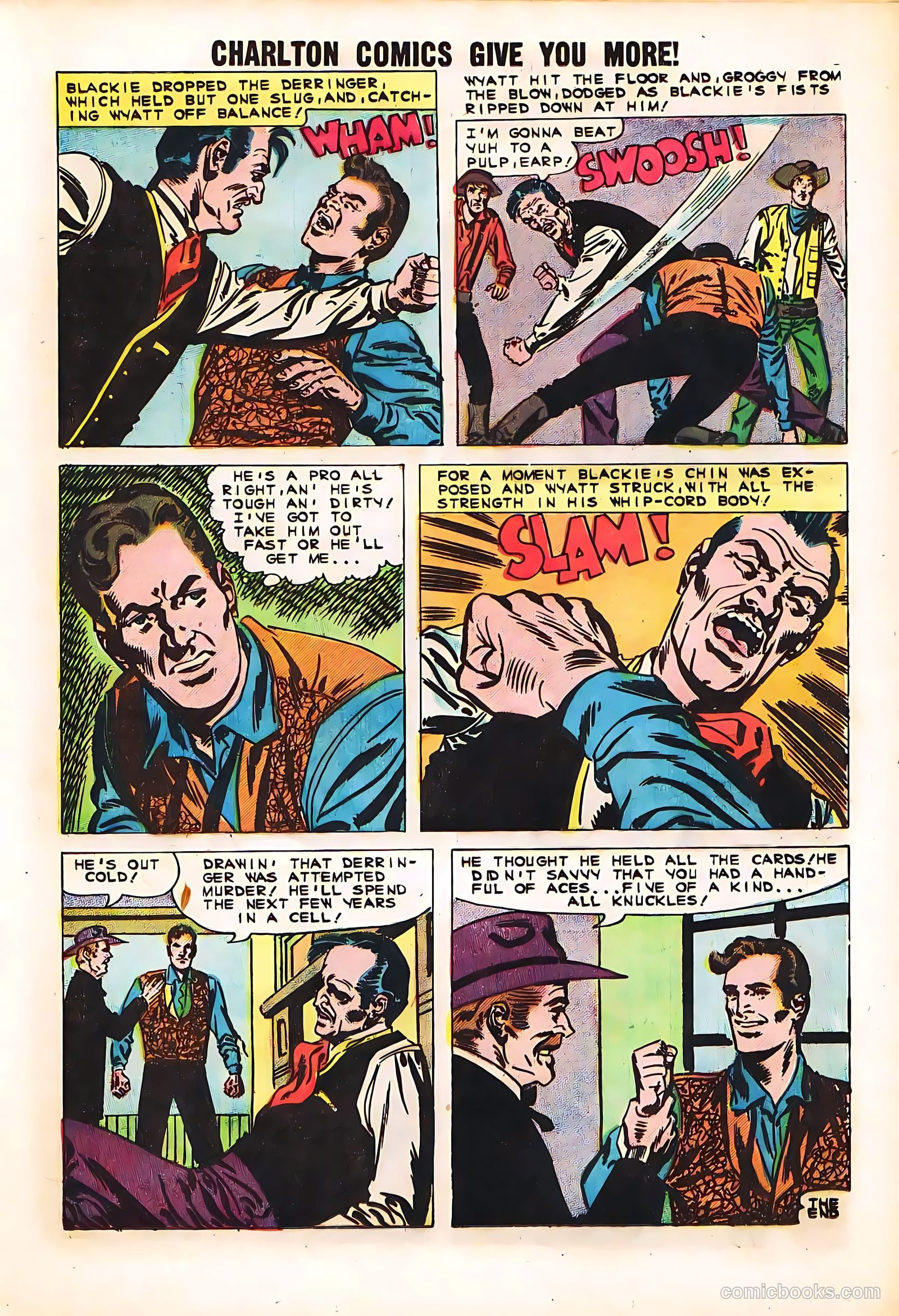 Wyatt Earp, Frontier Marshal #35 (1963, Charlton) — page 17 of 36