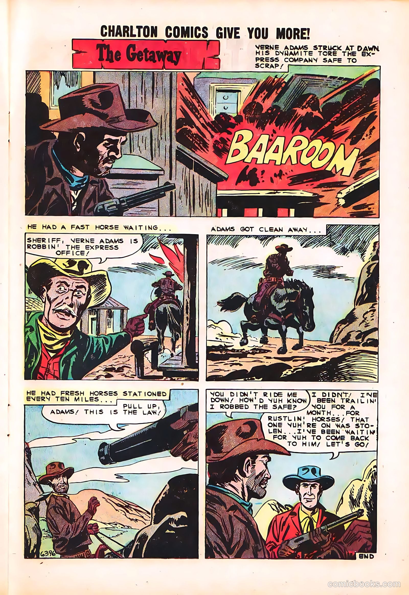 Wyatt Earp, Frontier Marshal #35 (1963, Charlton) — page 23 of 36