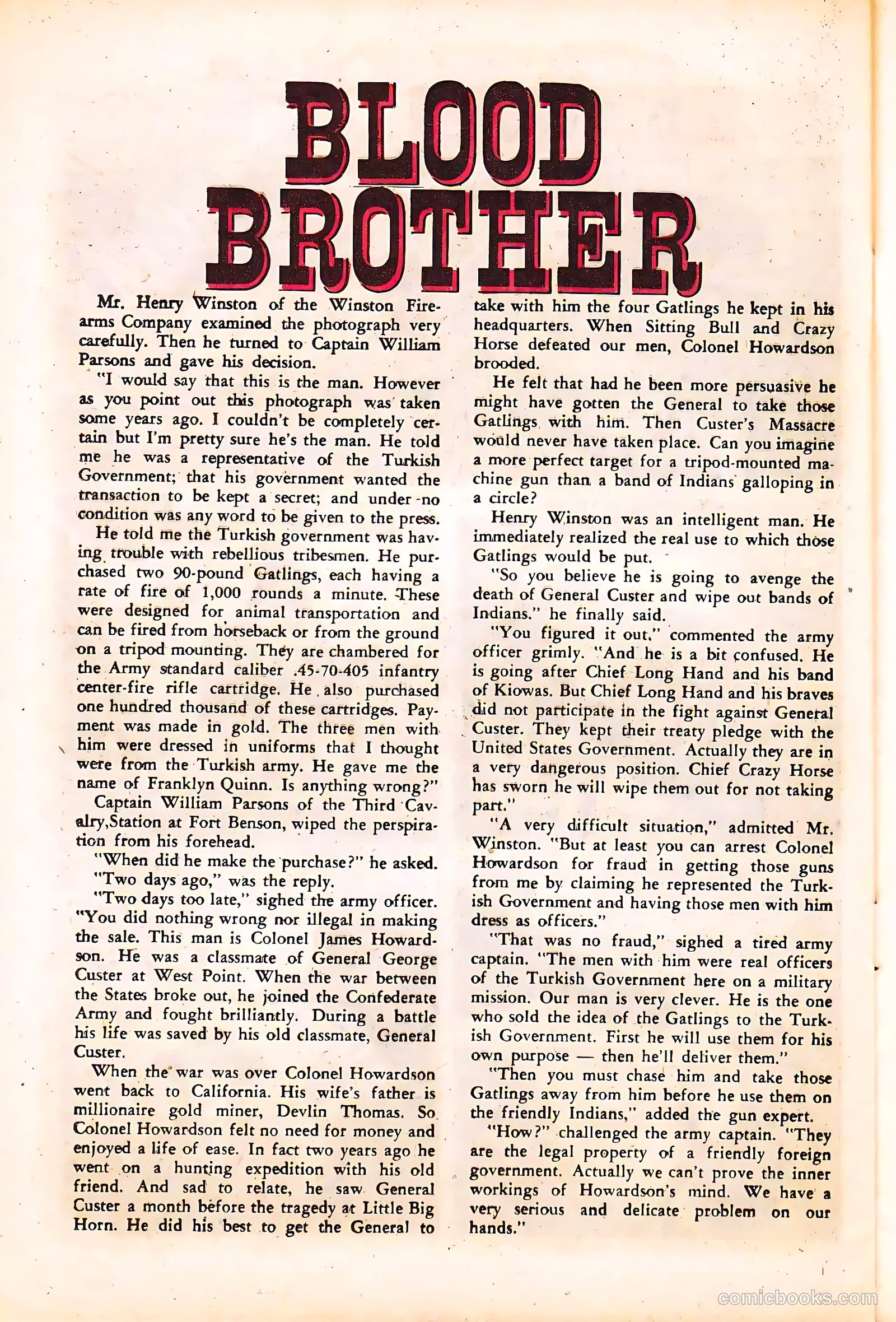 Wyatt Earp, Frontier Marshal #35 (1963, Charlton) — page 24 of 36