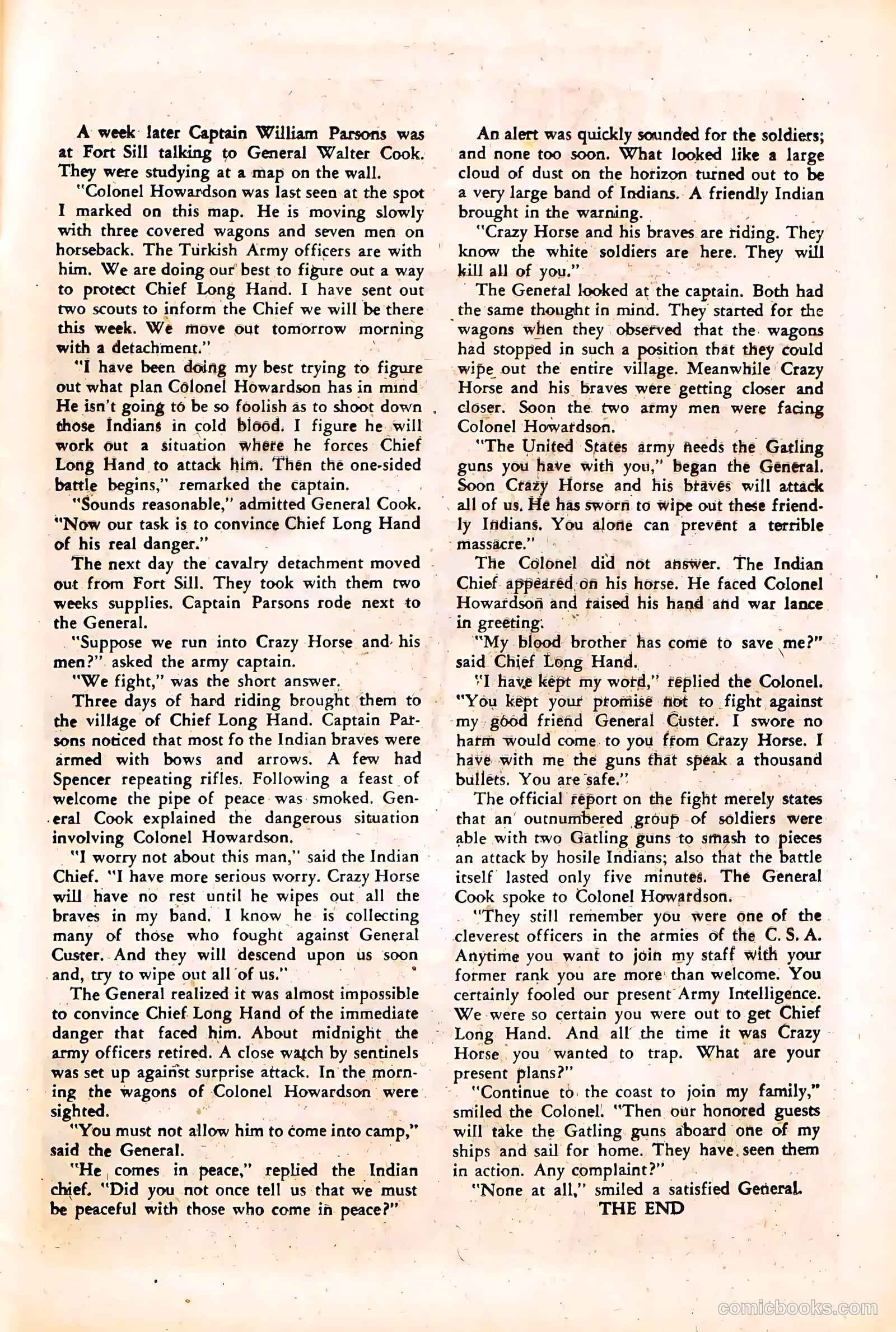 Wyatt Earp, Frontier Marshal #35 (1963, Charlton) — page 25 of 36