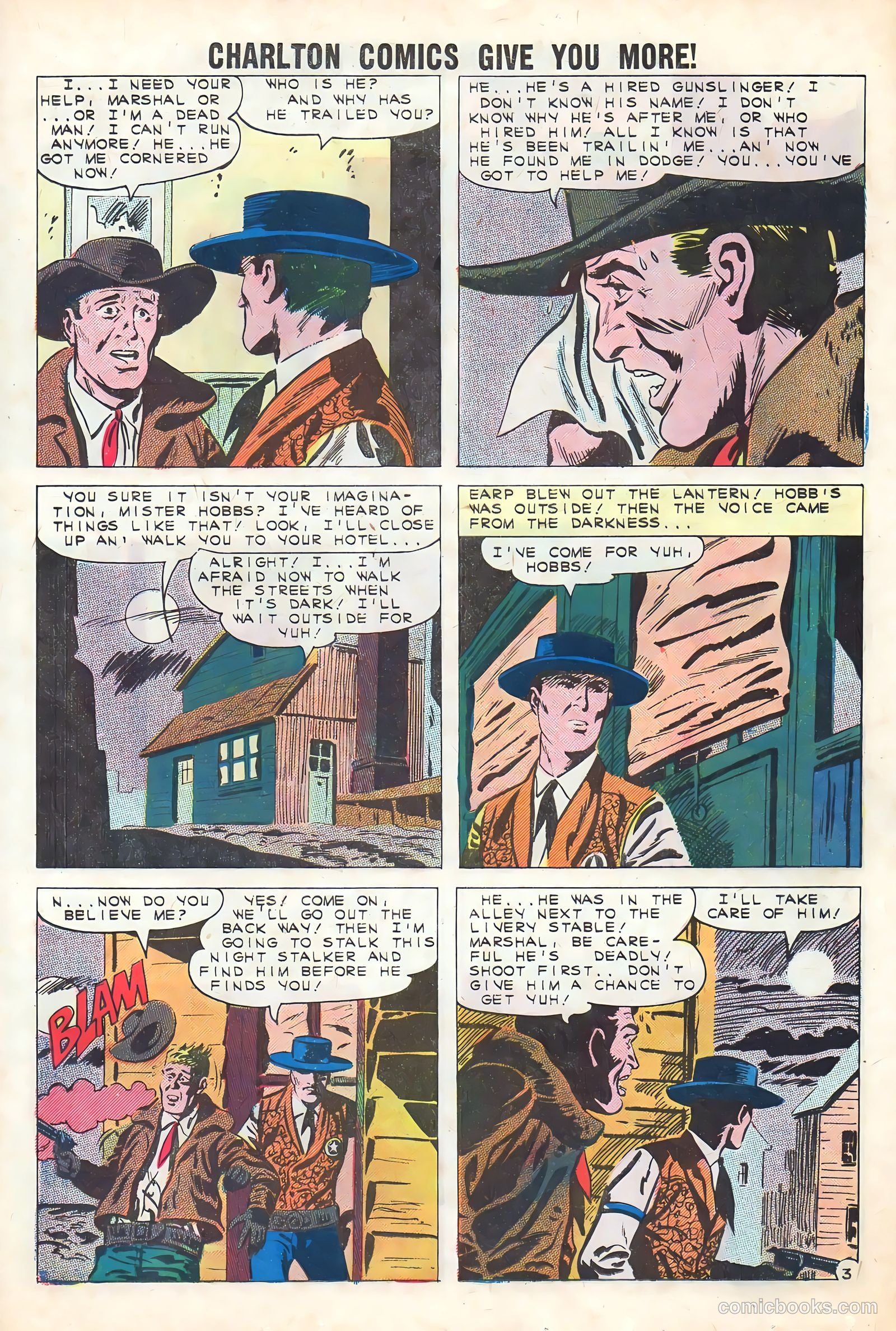 Wyatt Earp, Frontier Marshal #38 (1961) — page 17 of 36