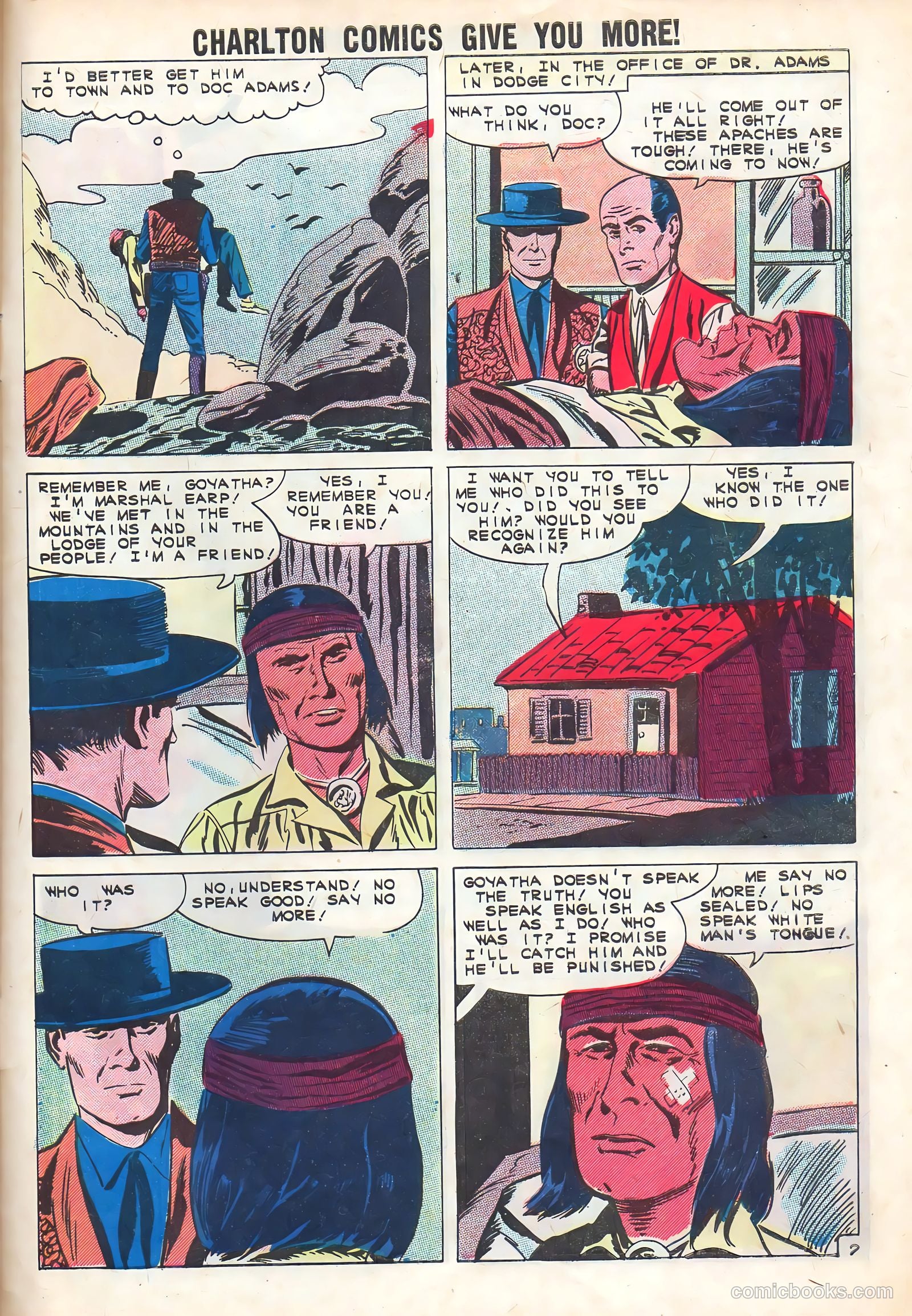 Wyatt Earp, Frontier Marshal #38 (1961) — page 29 of 36