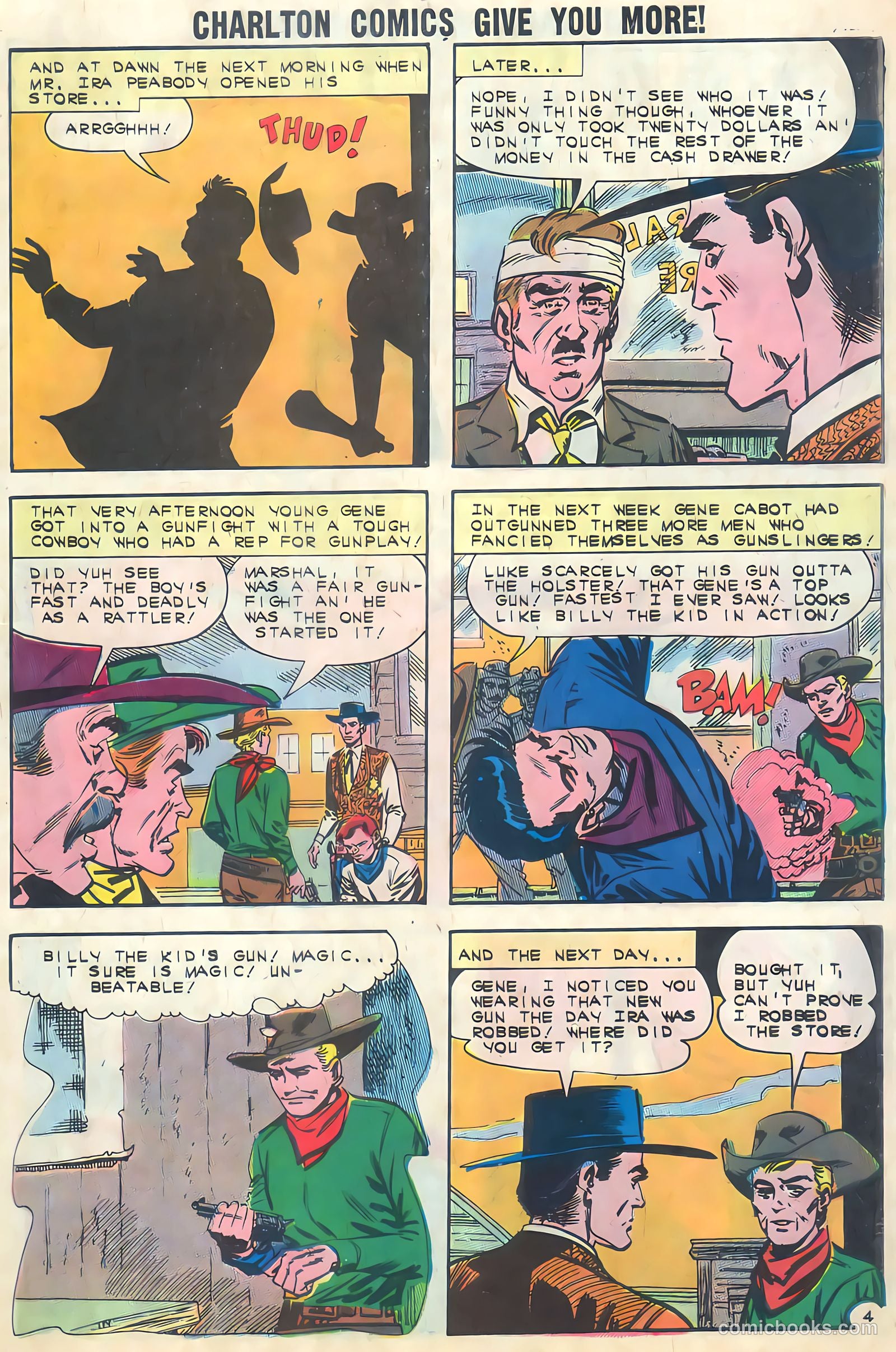 Wyatt Earp, Frontier Marshal #44 (1962, Charlton) — page 7 of 36