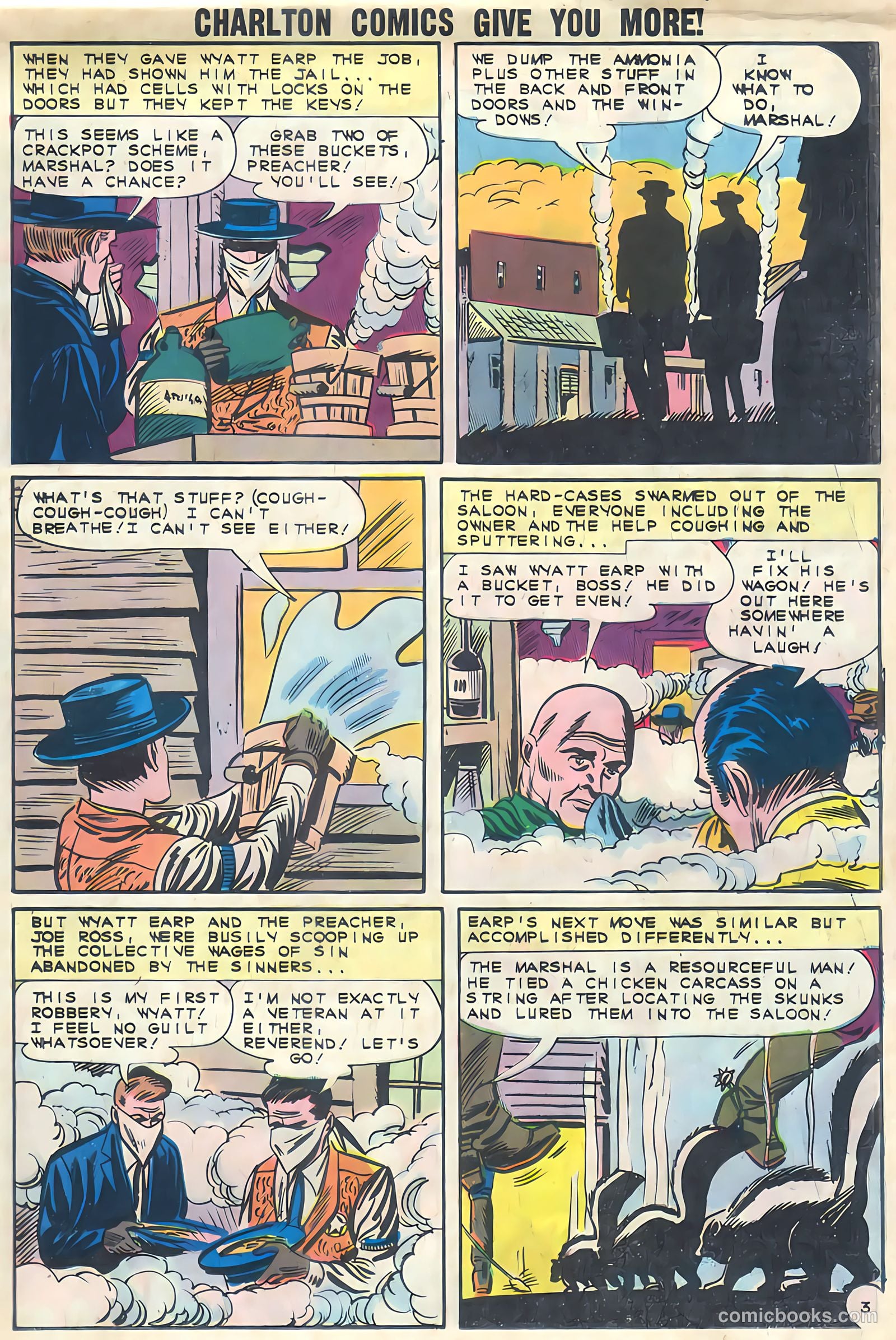 Wyatt Earp, Frontier Marshal #44 (1962, Charlton) — page 11 of 36