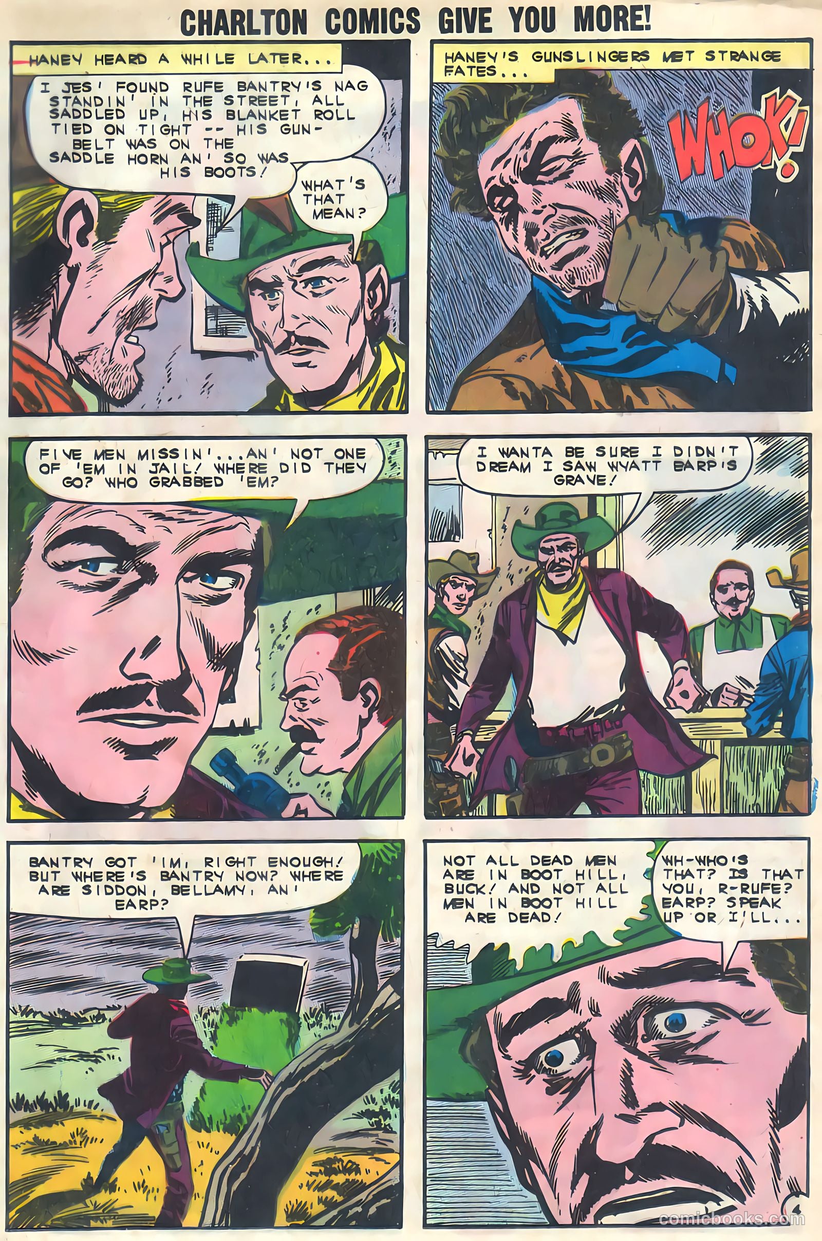 Wyatt Earp, Frontier Marshal #44 (1962, Charlton) — page 17 of 36