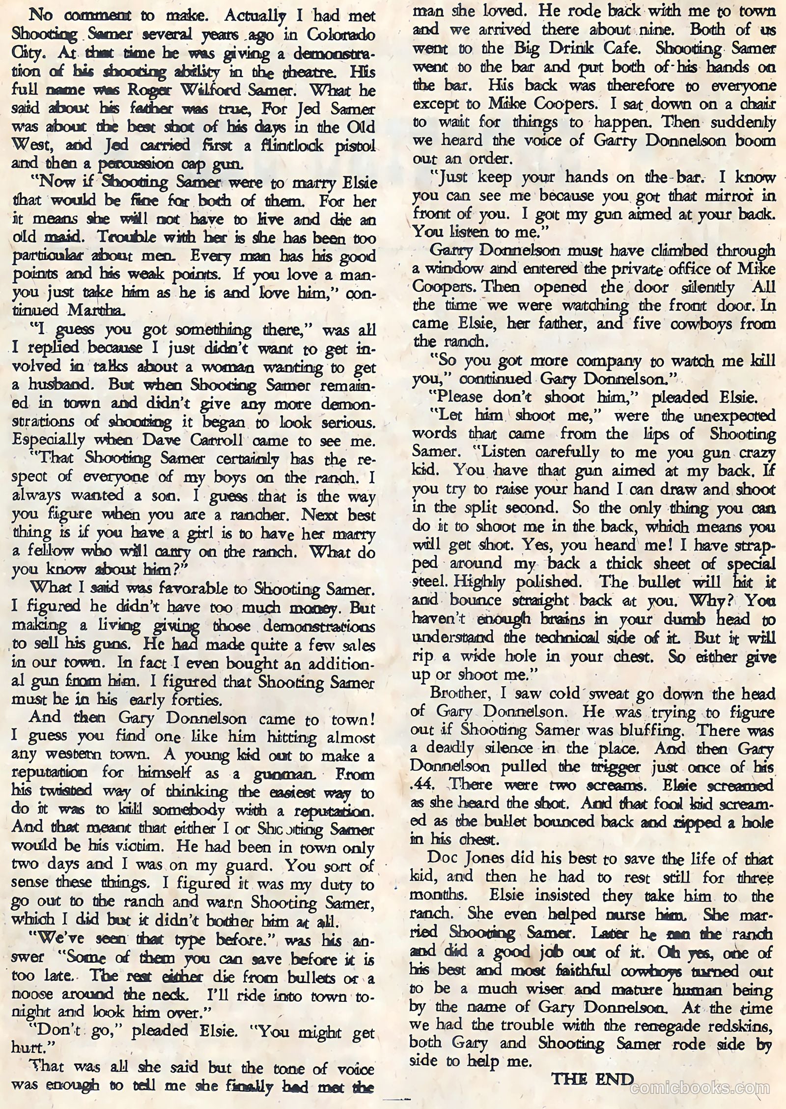 Wyatt Earp, Frontier Marshal #44 (1962, Charlton) — page 20 of 36