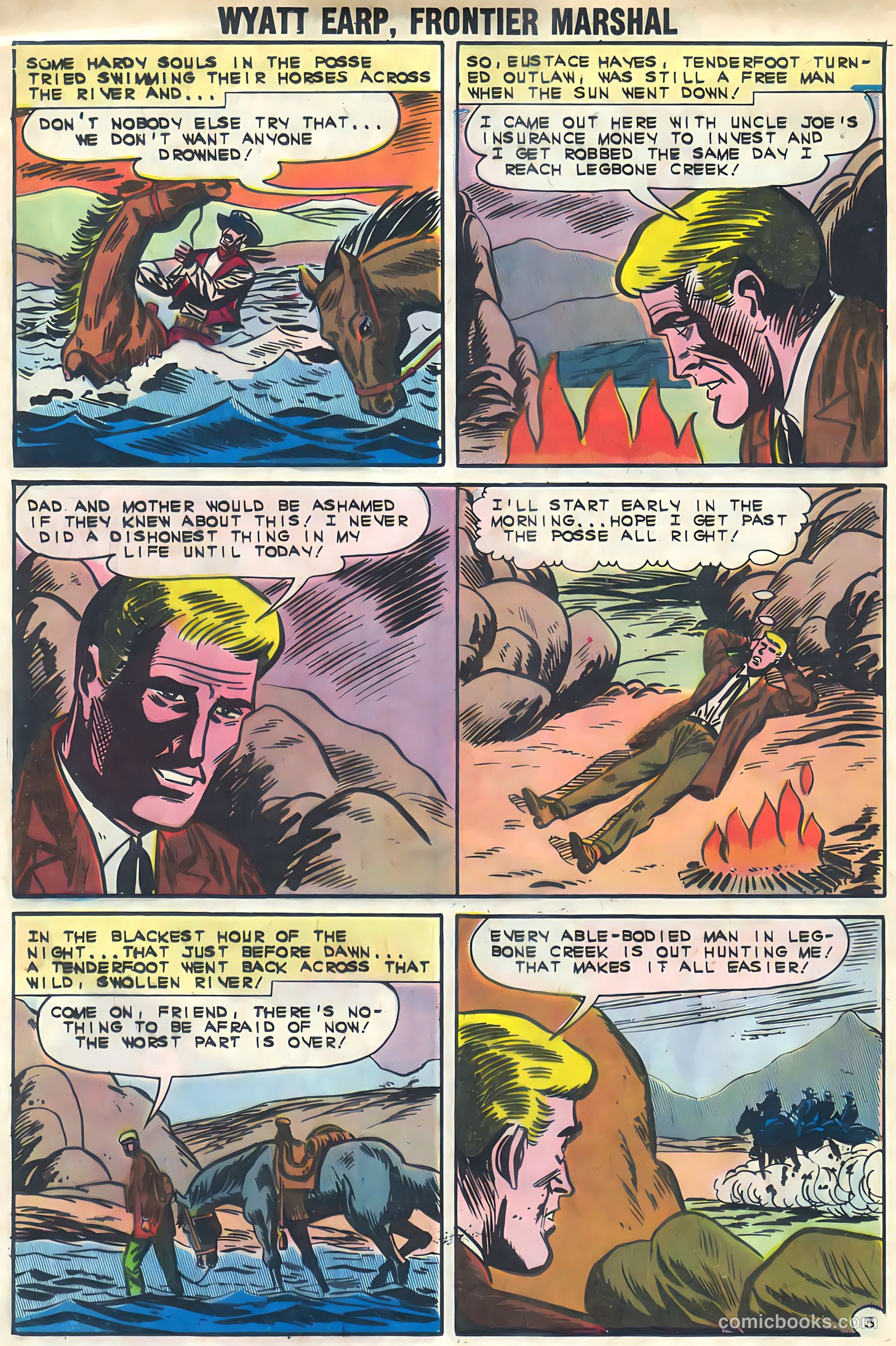 Wyatt Earp, Frontier Marshal #44 (1962, Charlton) — page 24 of 36