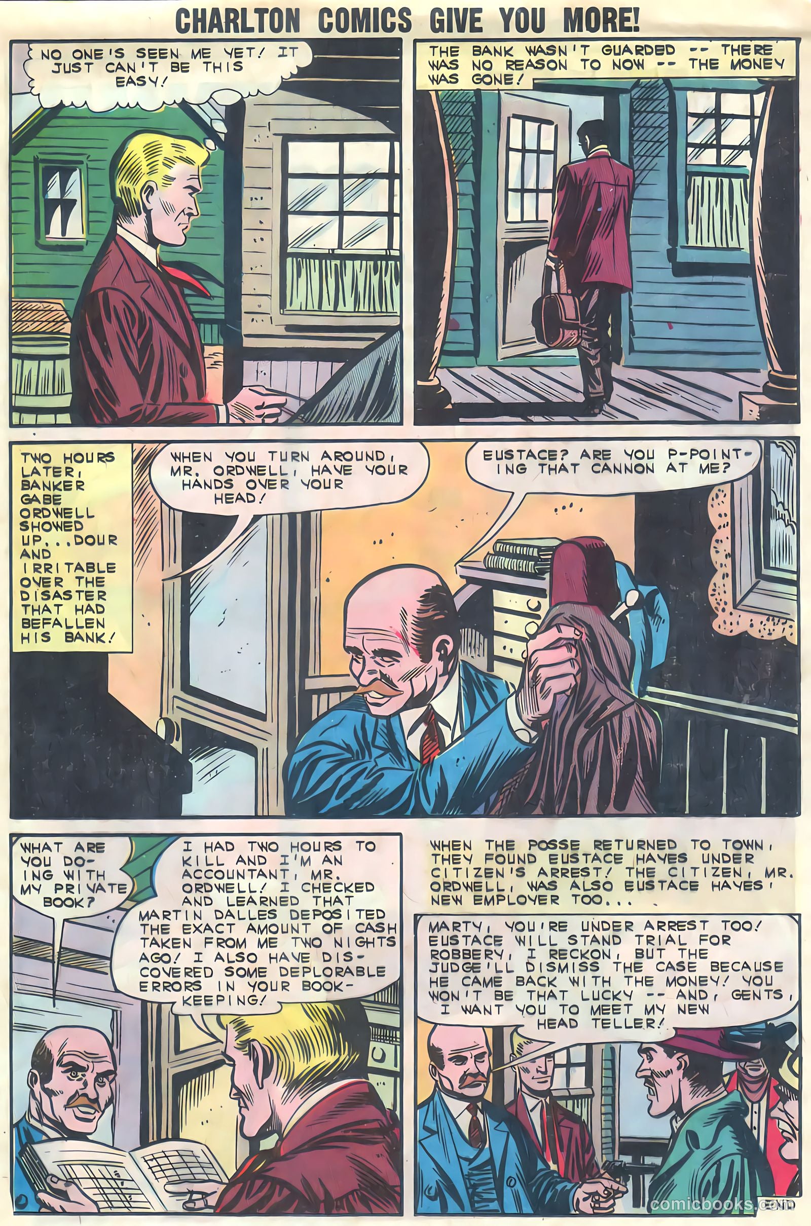 Wyatt Earp, Frontier Marshal #44 (1962, Charlton) — page 25 of 36