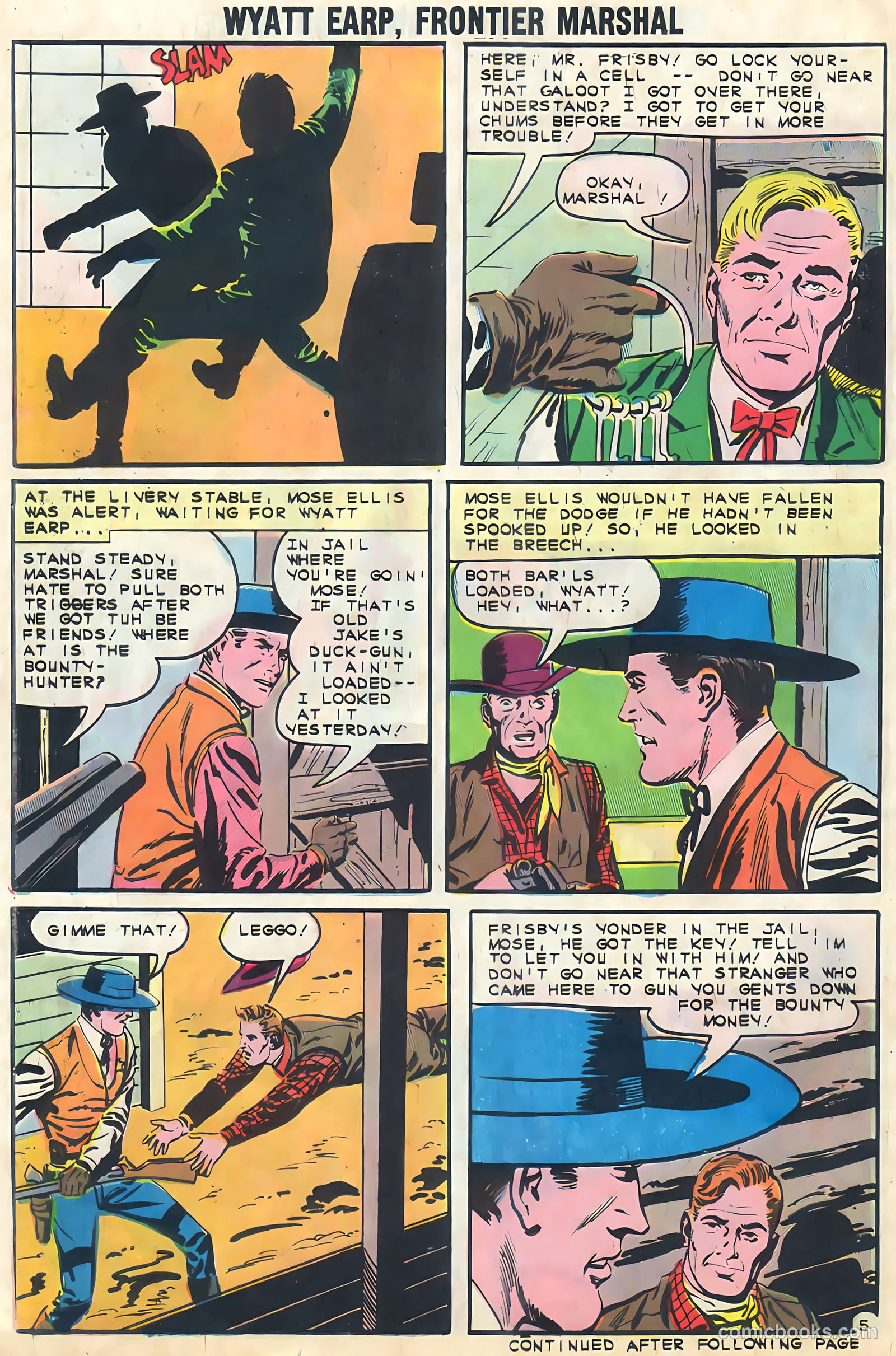 Wyatt Earp, Frontier Marshal #44 (1962, Charlton) — page 30 of 36