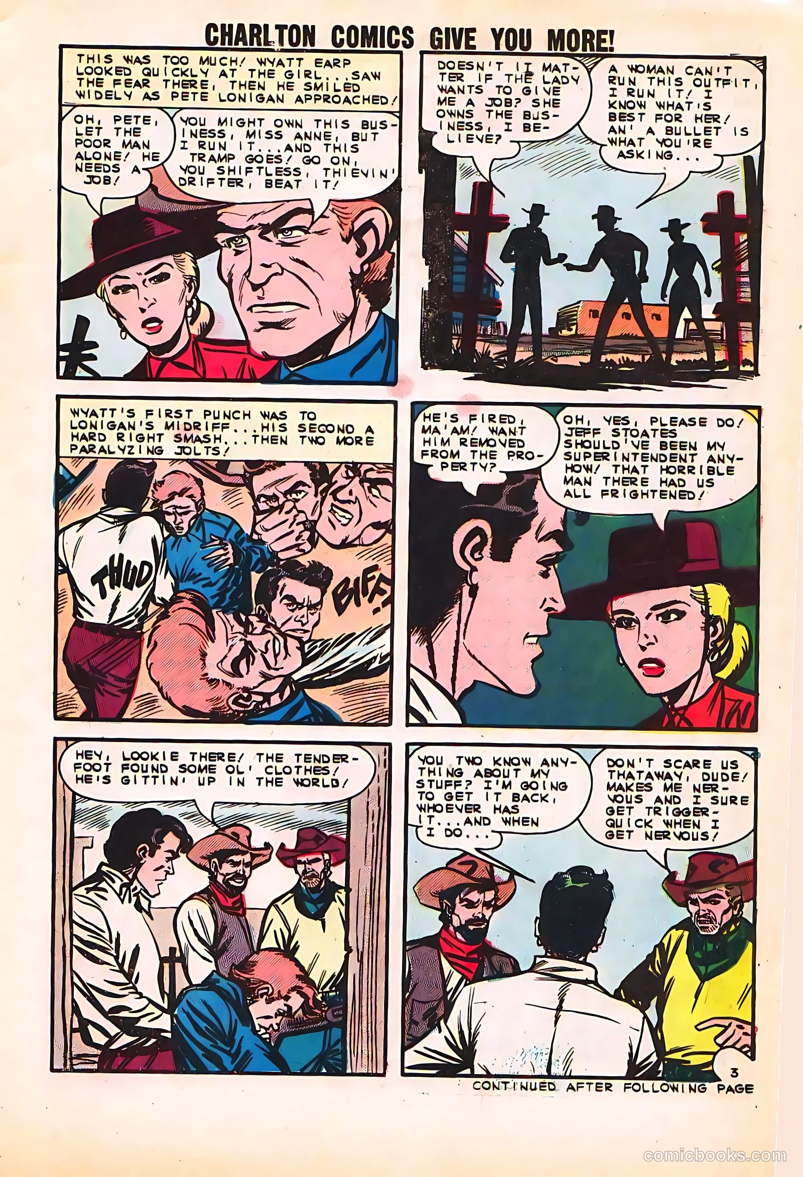 Wyatt Earp, Frontier Marshal #48 (1963, Charlton) — page 5 of 36