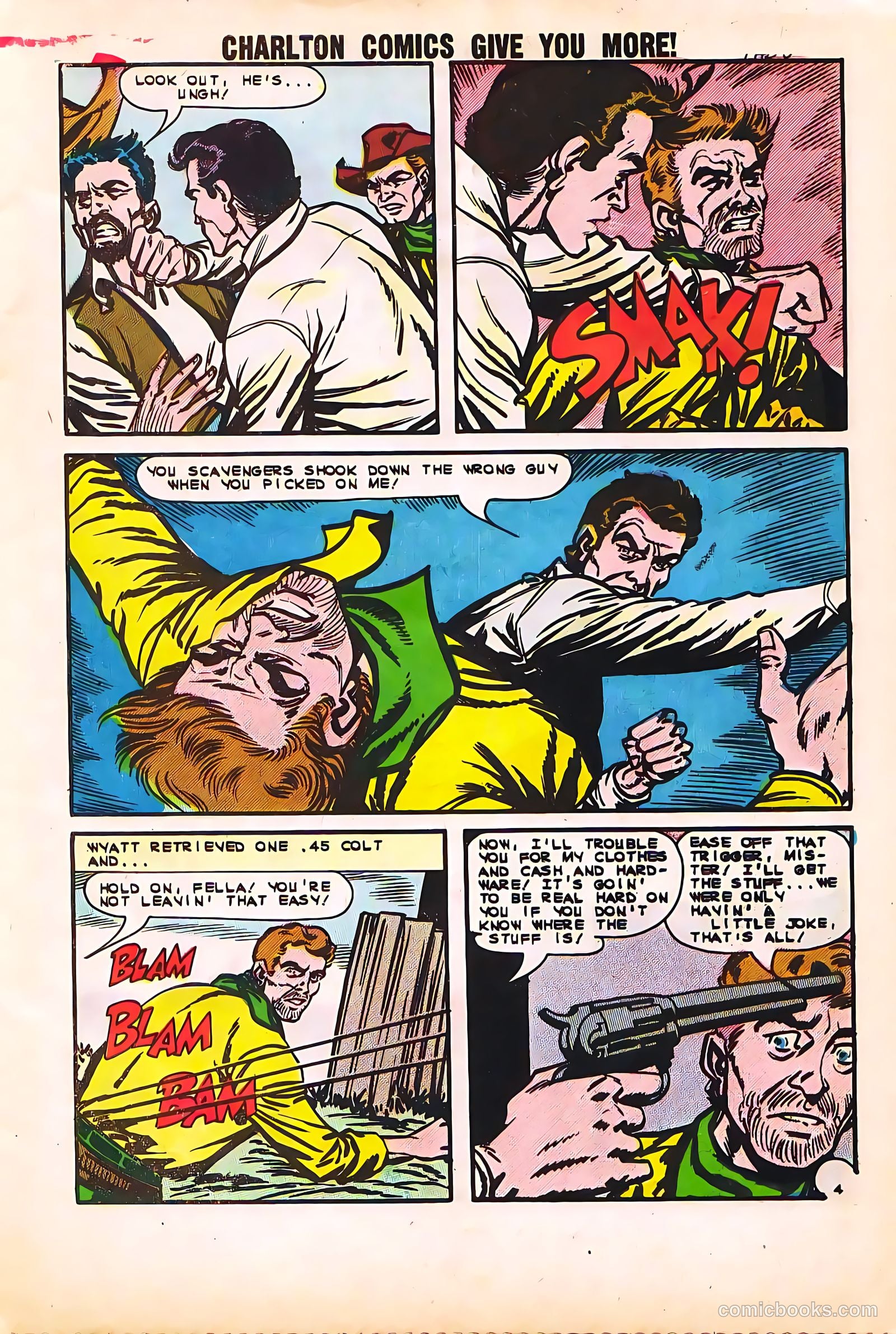 Wyatt Earp, Frontier Marshal #48 (1963, Charlton) — page 7 of 36