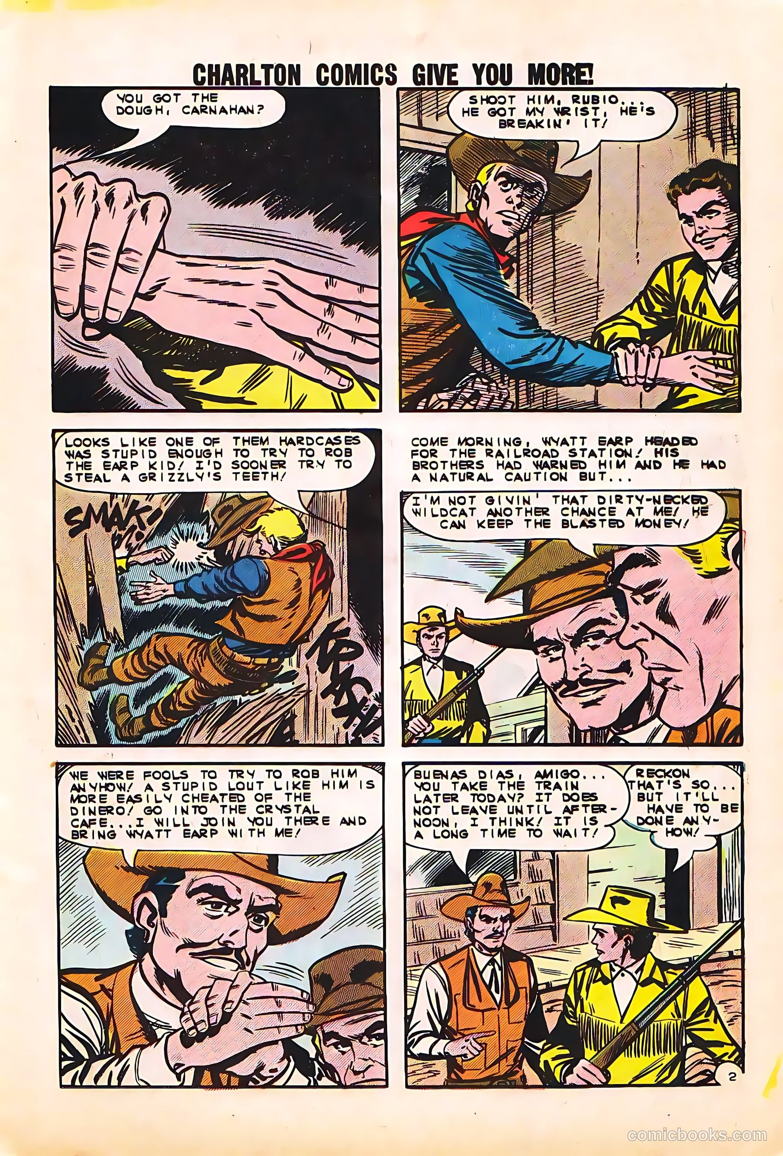 Wyatt Earp, Frontier Marshal #48 (1963, Charlton) — page 11 of 36