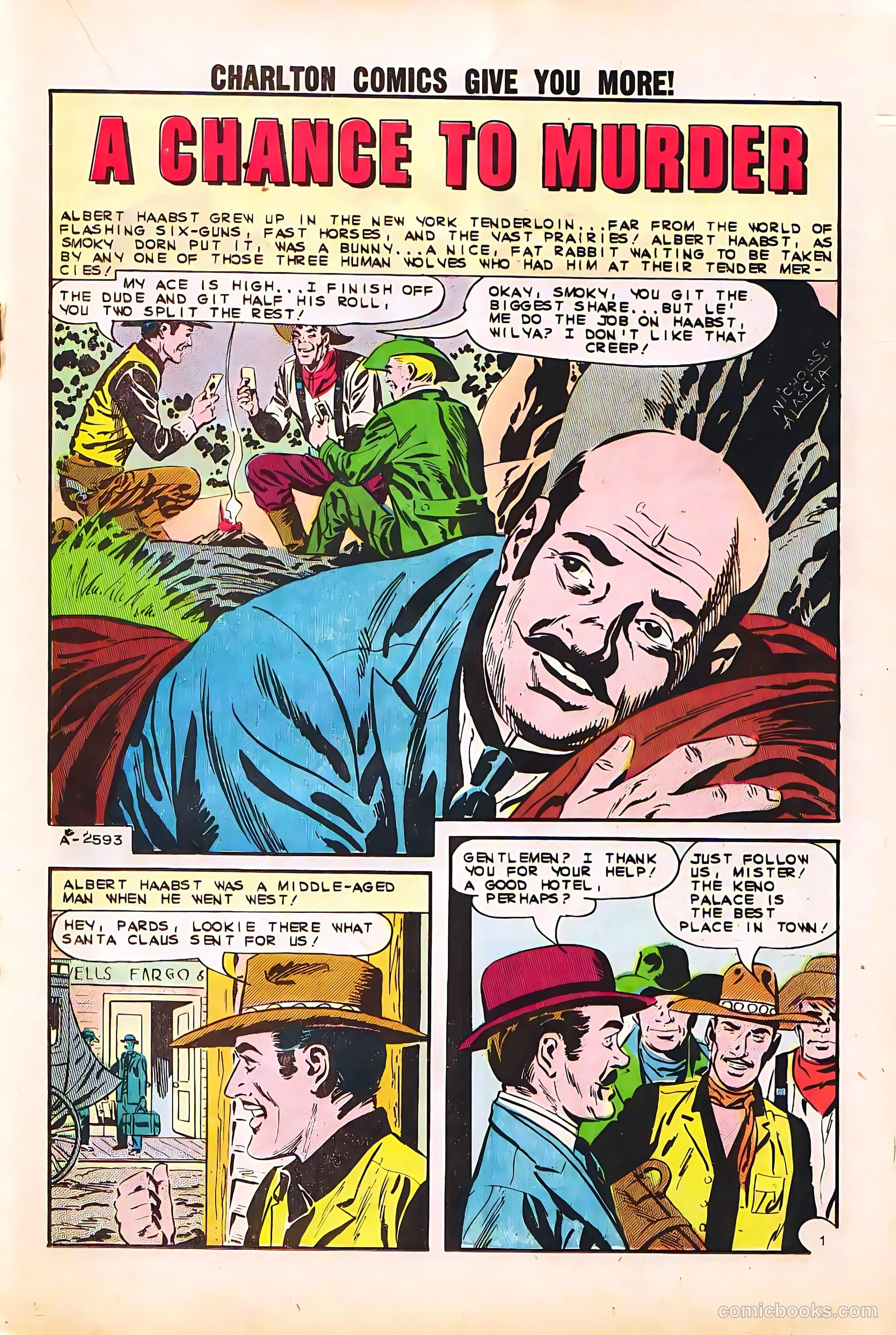 Wyatt Earp, Frontier Marshal #48 (1963, Charlton) — page 19 of 36