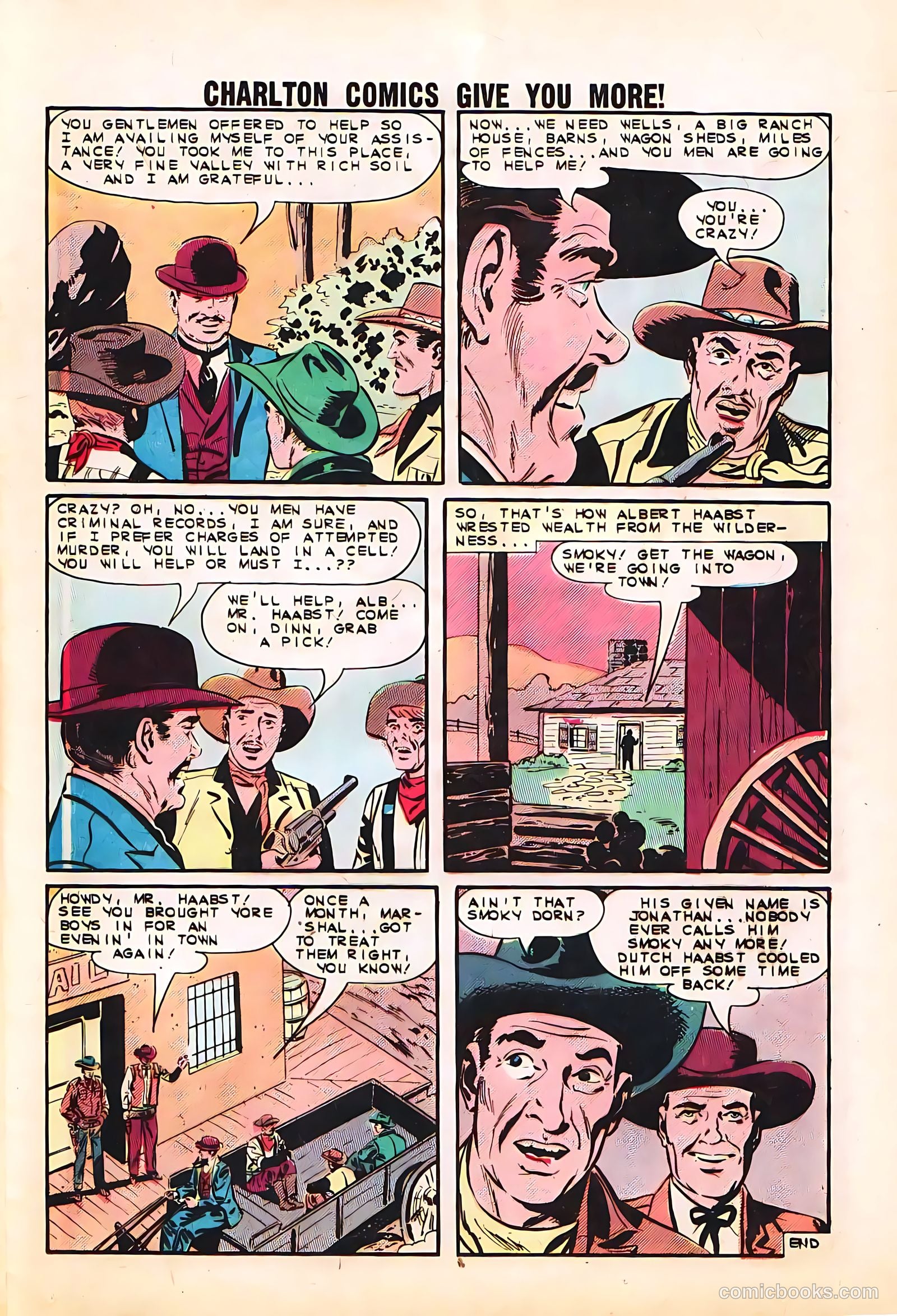 Wyatt Earp, Frontier Marshal #48 (1963, Charlton) — page 25 of 36