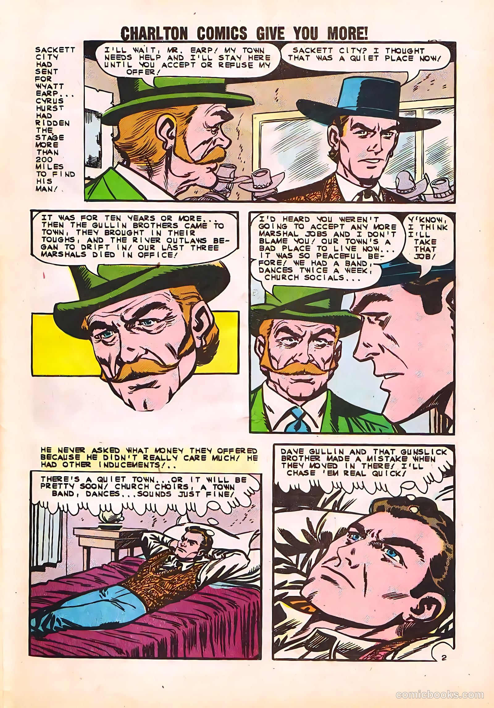Wyatt Earp, Frontier Marshal #48 (1963, Charlton) — page 27 of 36