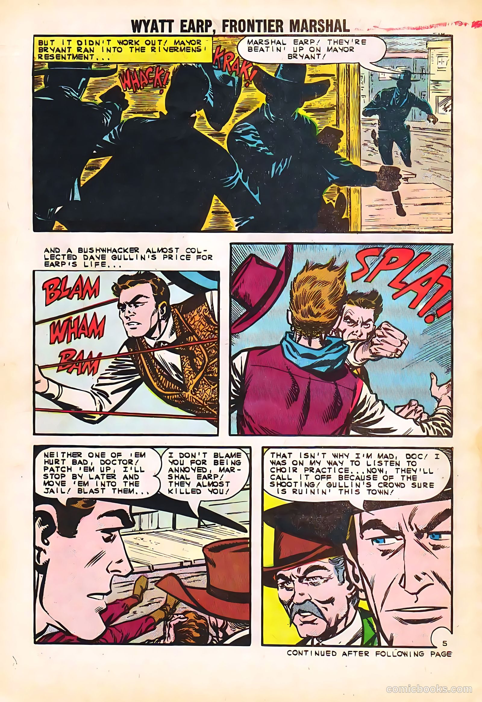 Wyatt Earp, Frontier Marshal #48 (1963, Charlton) — page 30 of 36