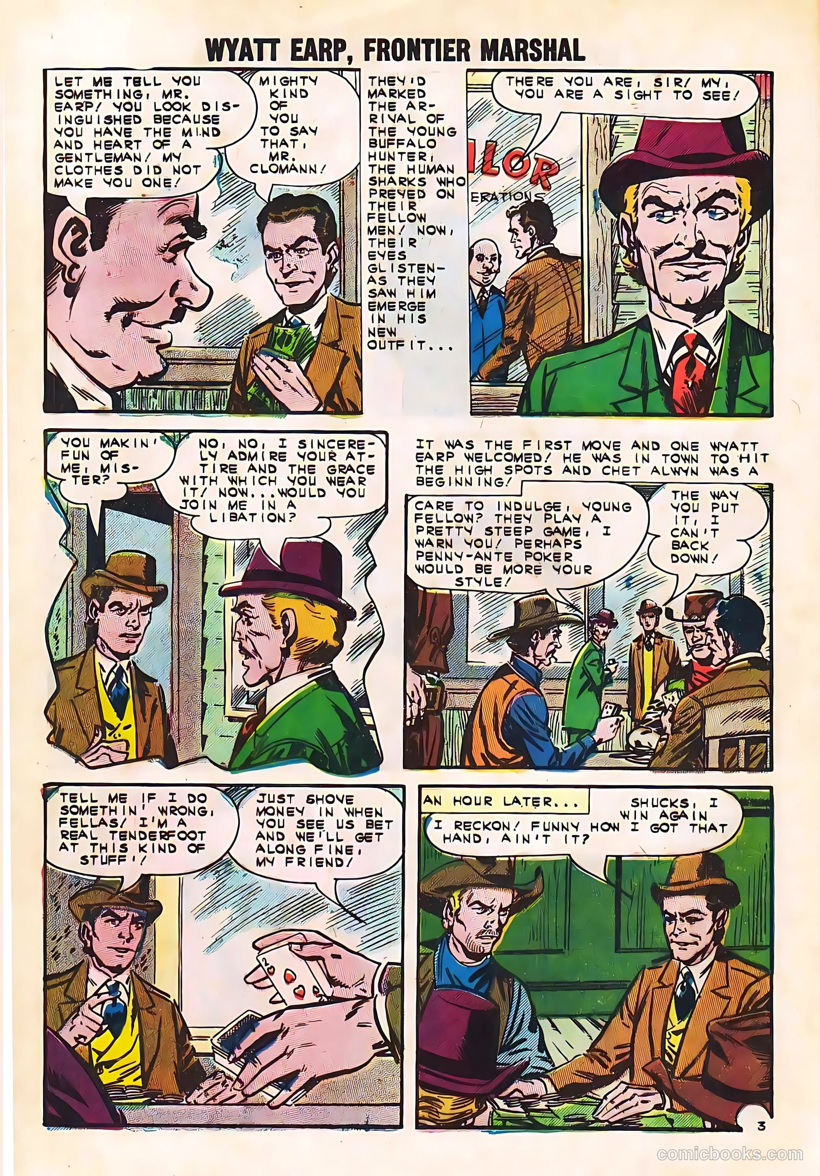 Wyatt Earp, Frontier Marshal #49 (1963, Charlton) — page 12 of 36