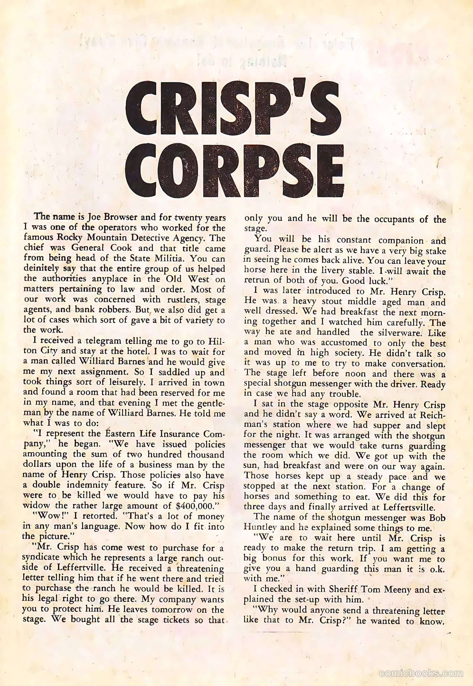 Wyatt Earp, Frontier Marshal #49 (1963, Charlton) — page 18 of 36