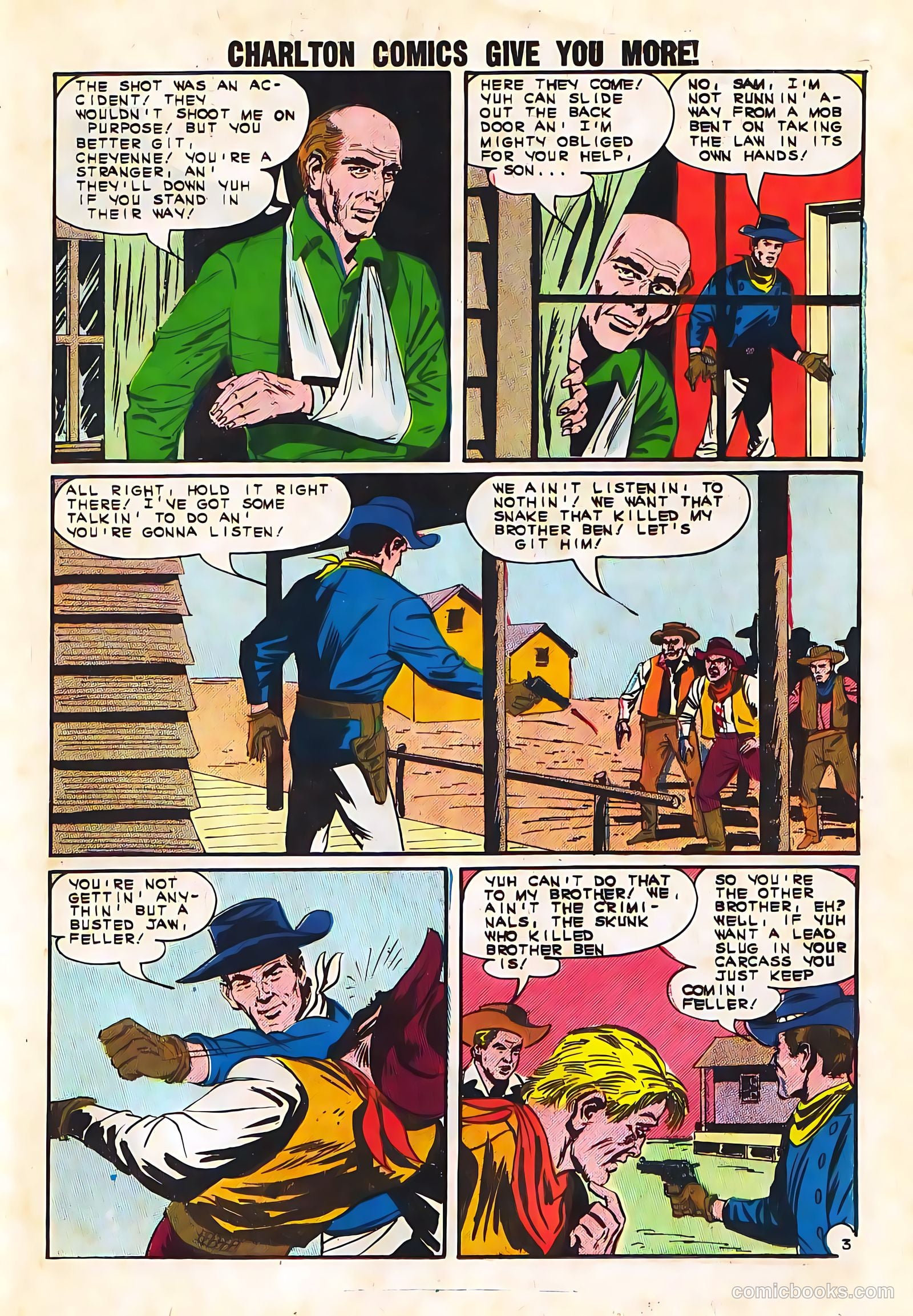 Wyatt Earp, Frontier Marshal #49 (1963, Charlton) — page 23 of 36