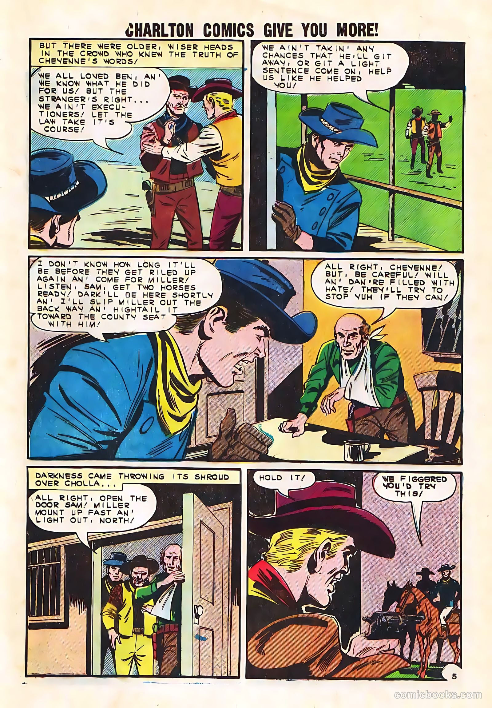 Wyatt Earp, Frontier Marshal #49 (1963, Charlton) — page 25 of 36
