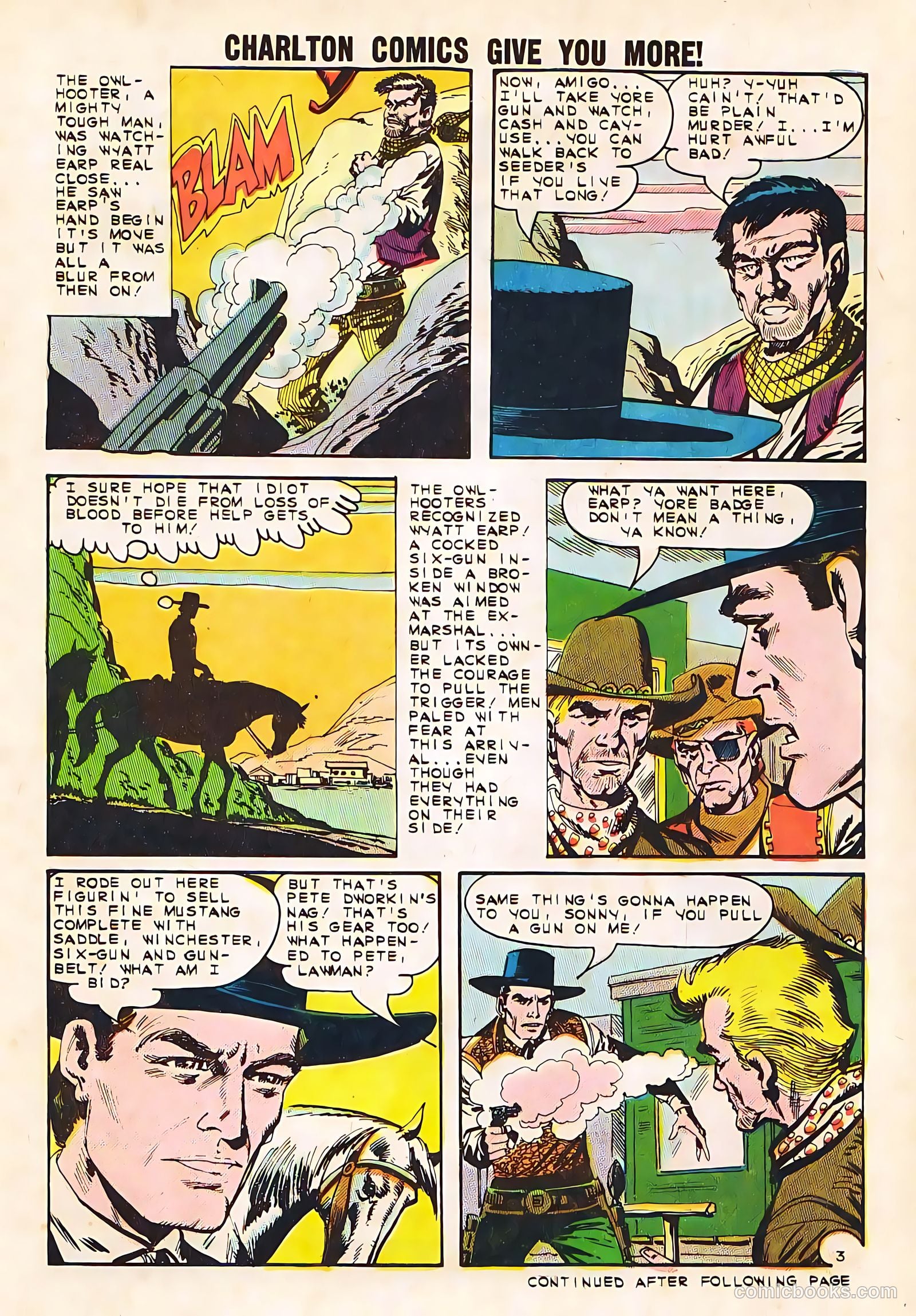 Wyatt Earp, Frontier Marshal #50 (1963, Charlton) — page 5 of 36