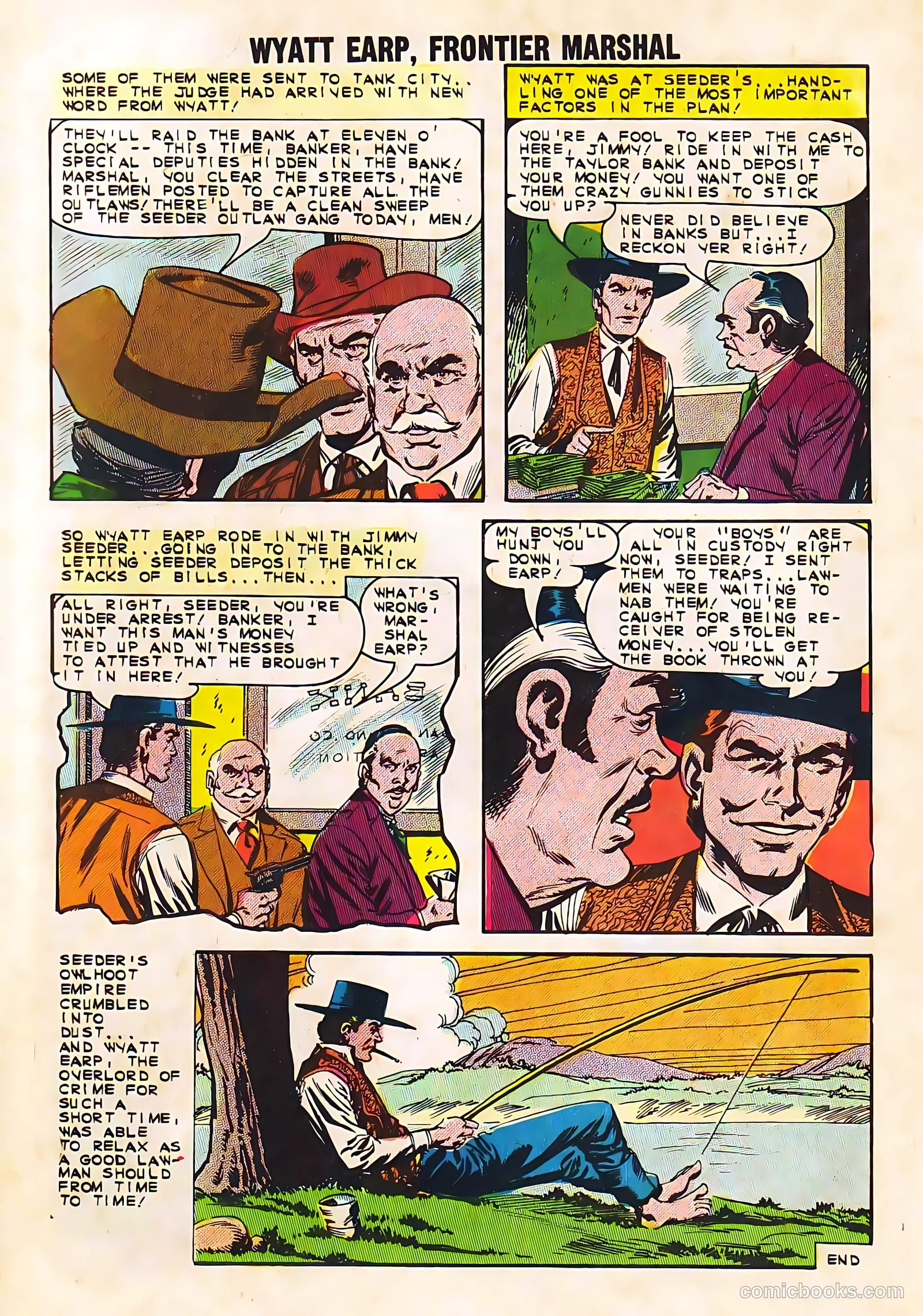 Wyatt Earp, Frontier Marshal #50 (1963, Charlton) — page 10 of 36