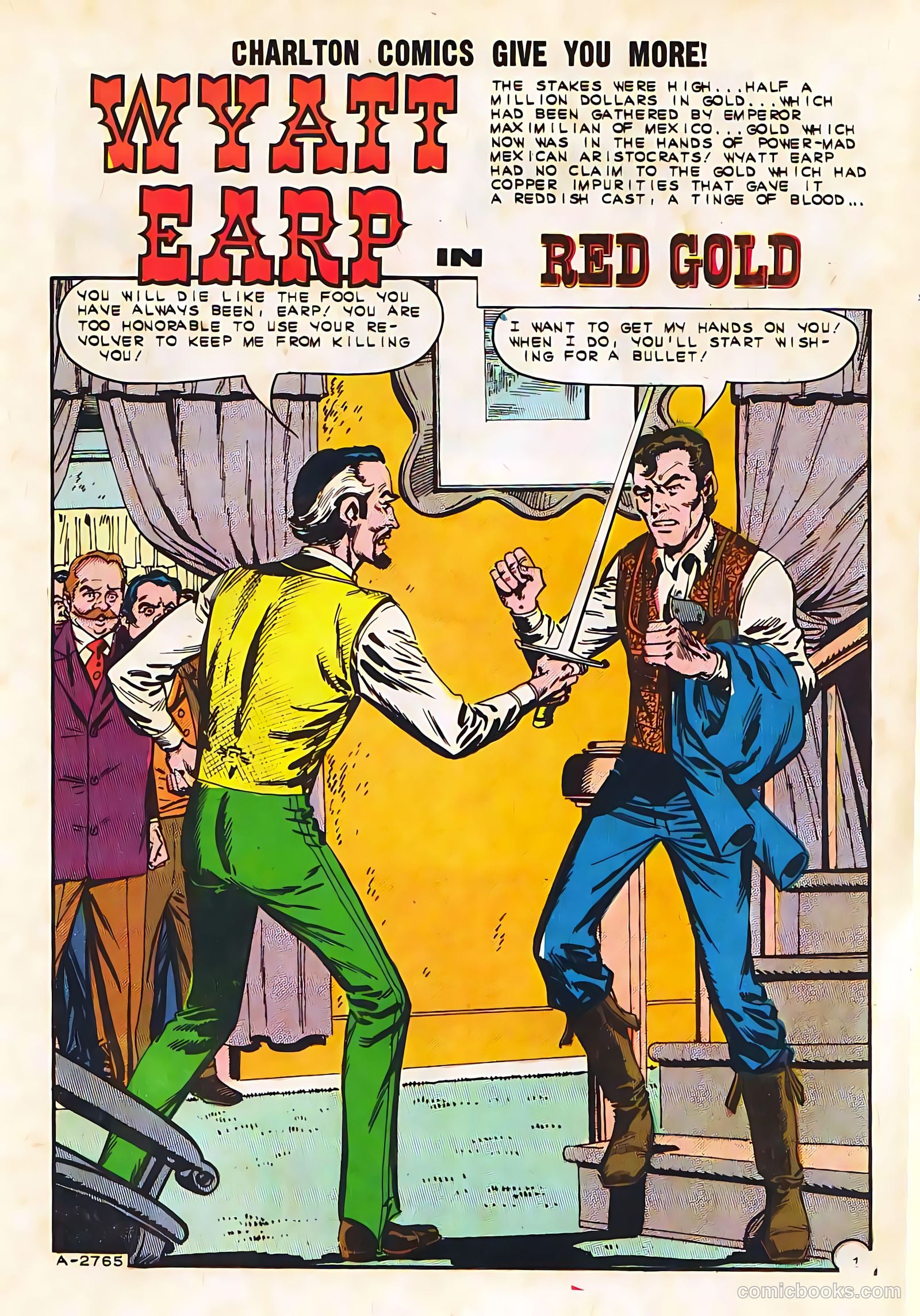 Wyatt Earp, Frontier Marshal #50 (1963, Charlton) — page 11 of 36