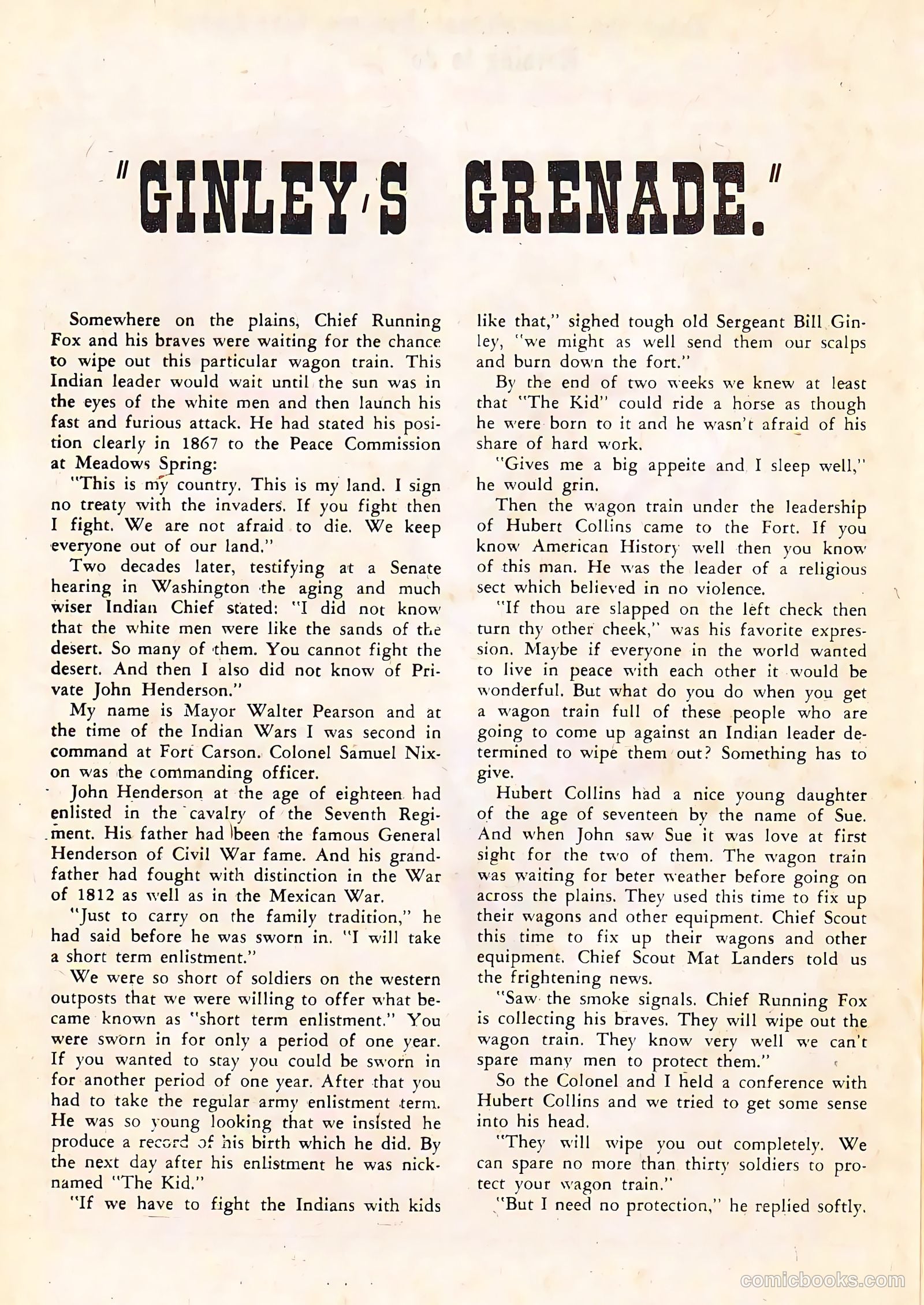 Wyatt Earp, Frontier Marshal #50 (1963, Charlton) — page 20 of 36
