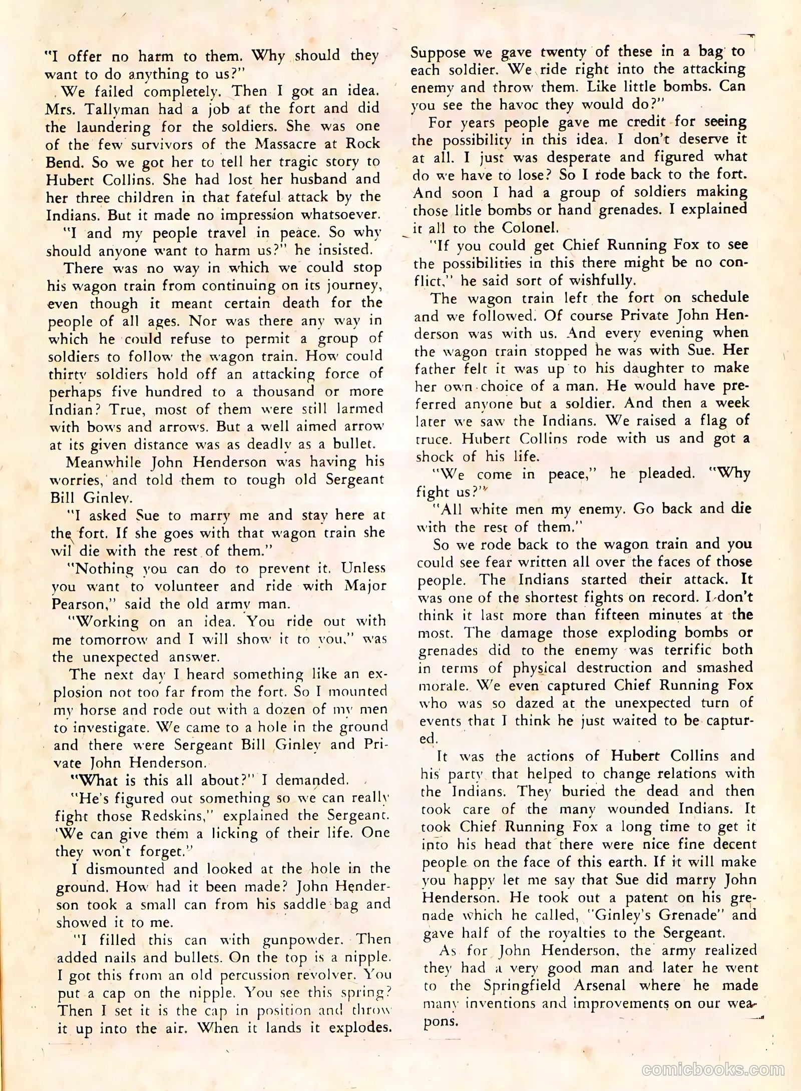 Wyatt Earp, Frontier Marshal #50 (1963, Charlton) — page 21 of 36