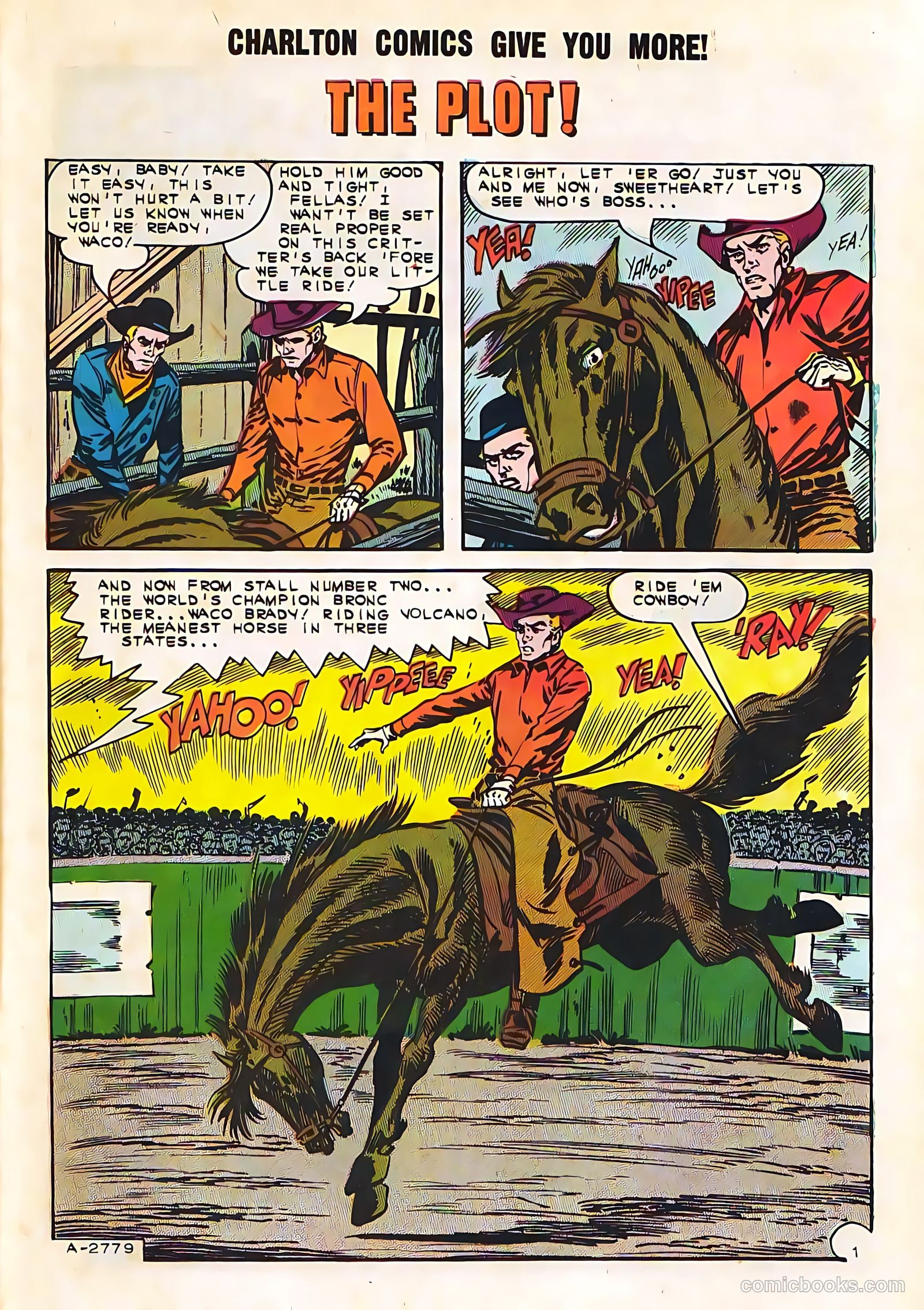 Wyatt Earp, Frontier Marshal #50 (1963, Charlton) — page 23 of 36