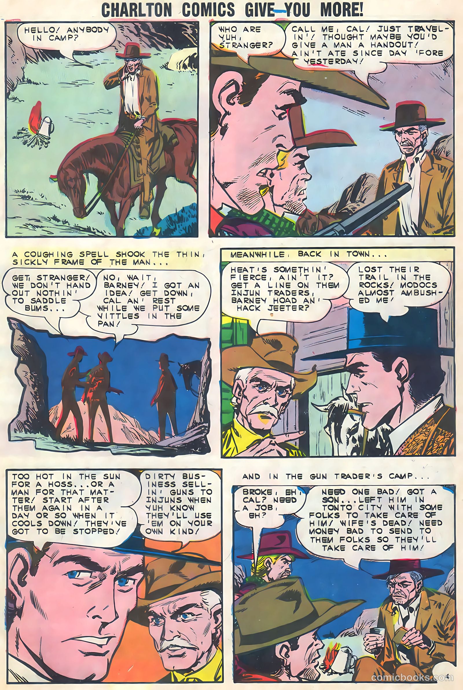 Wyatt Earp, Frontier Marshal #51 (1968, Charlton) — page 7 of 36