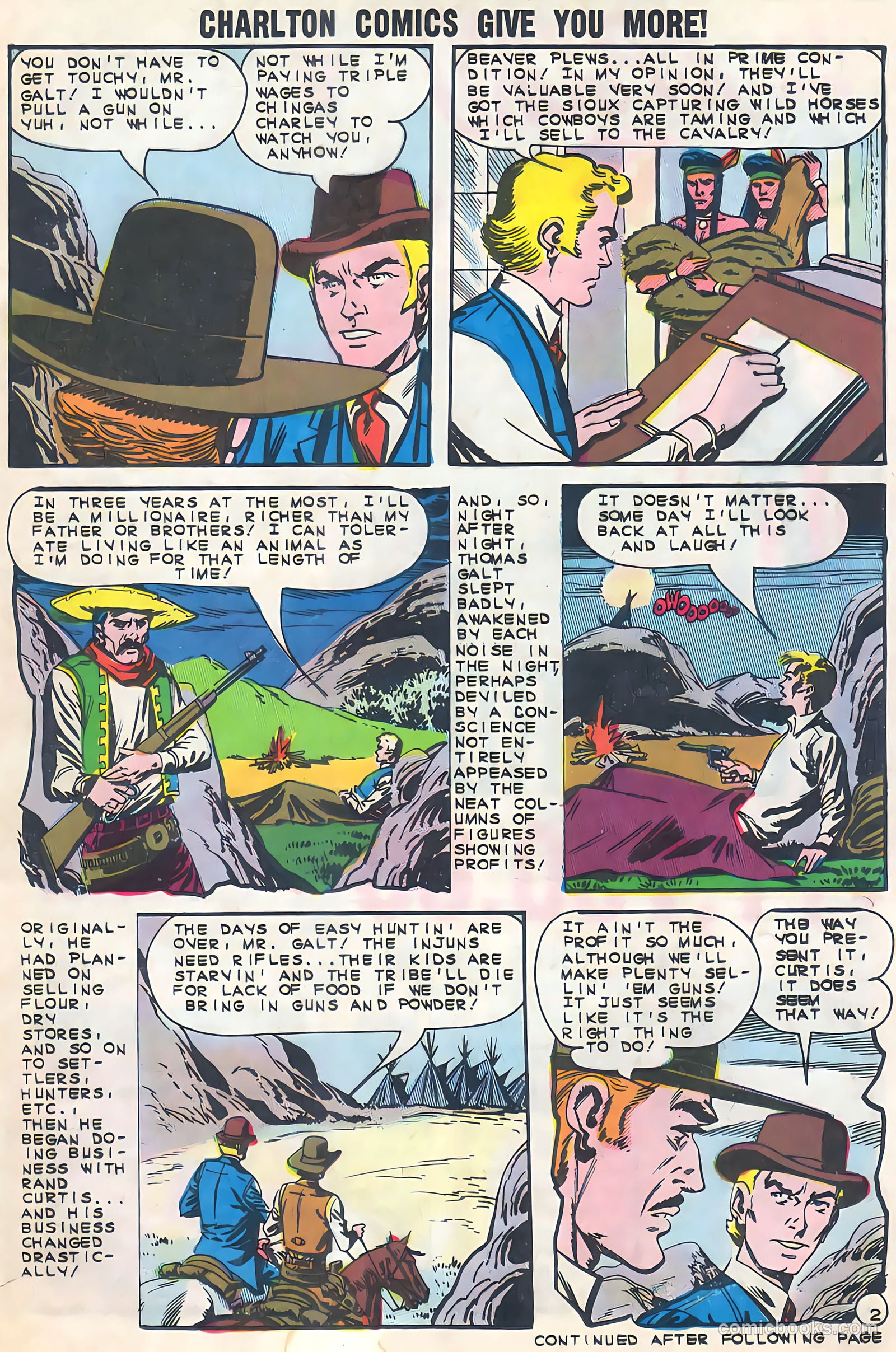 Wyatt Earp, Frontier Marshal #51 (1968, Charlton) — page 21 of 36