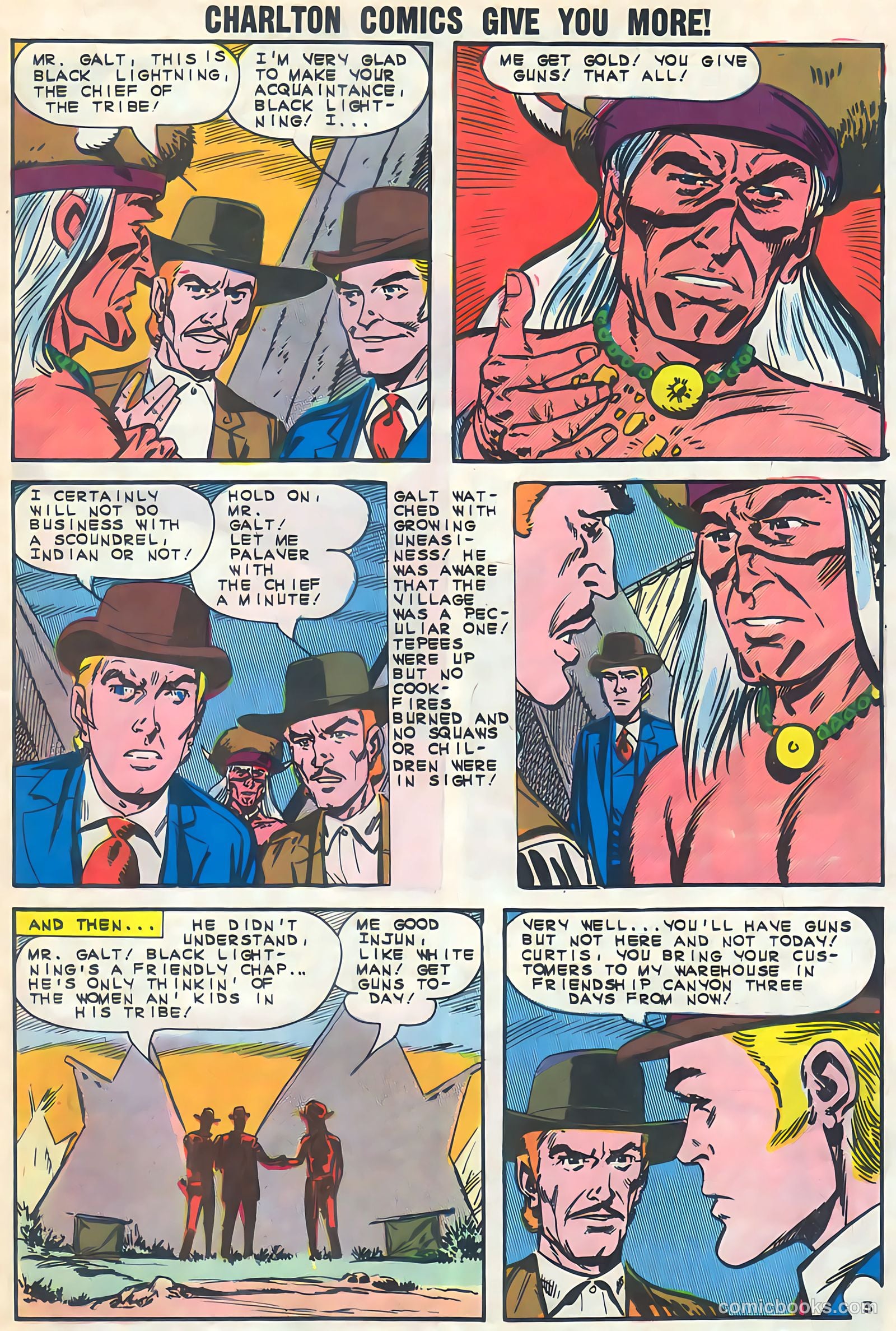 Wyatt Earp, Frontier Marshal #51 (1968, Charlton) — page 23 of 36