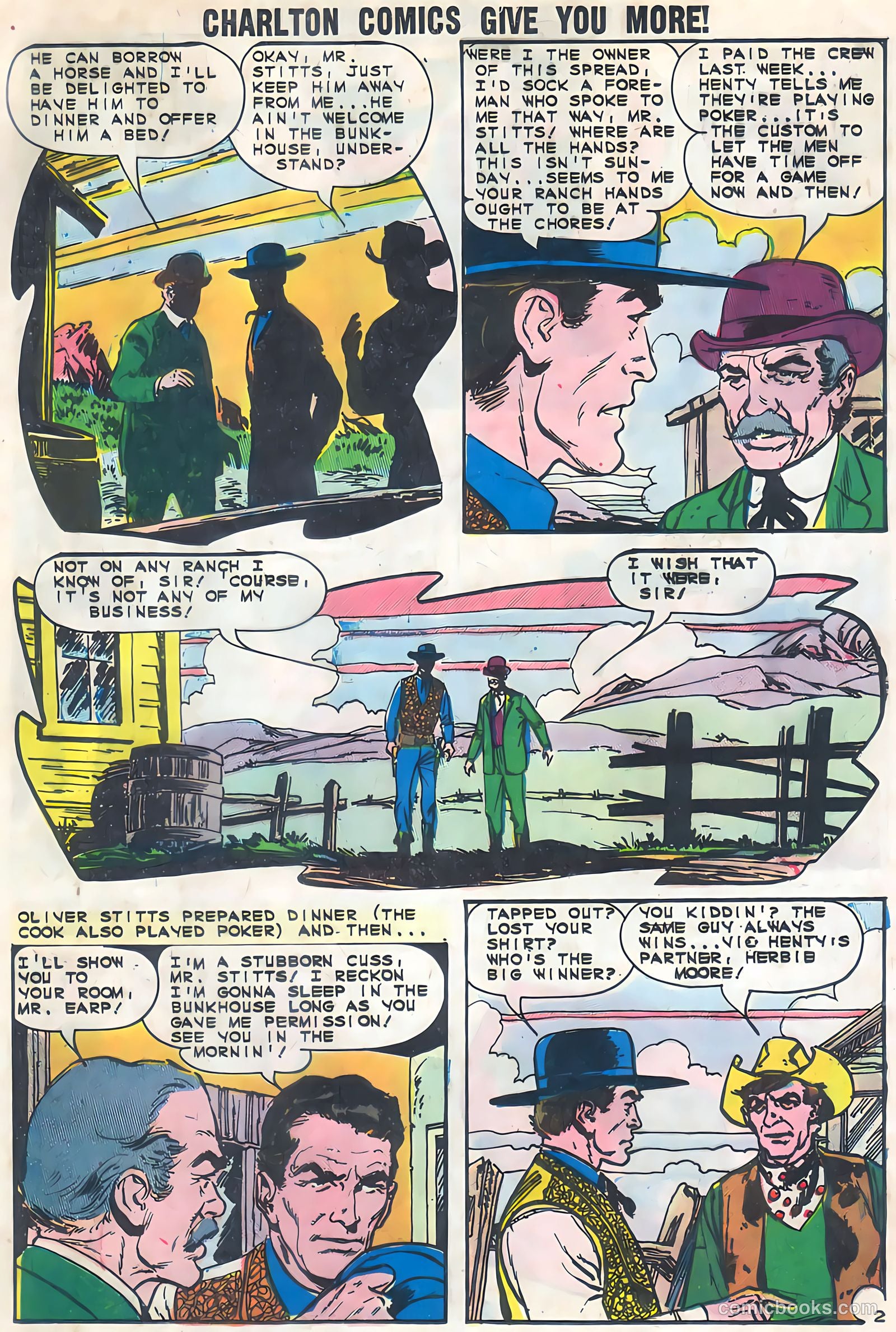 Wyatt Earp, Frontier Marshal #52 (1964, Charlton) — page 14 of 37