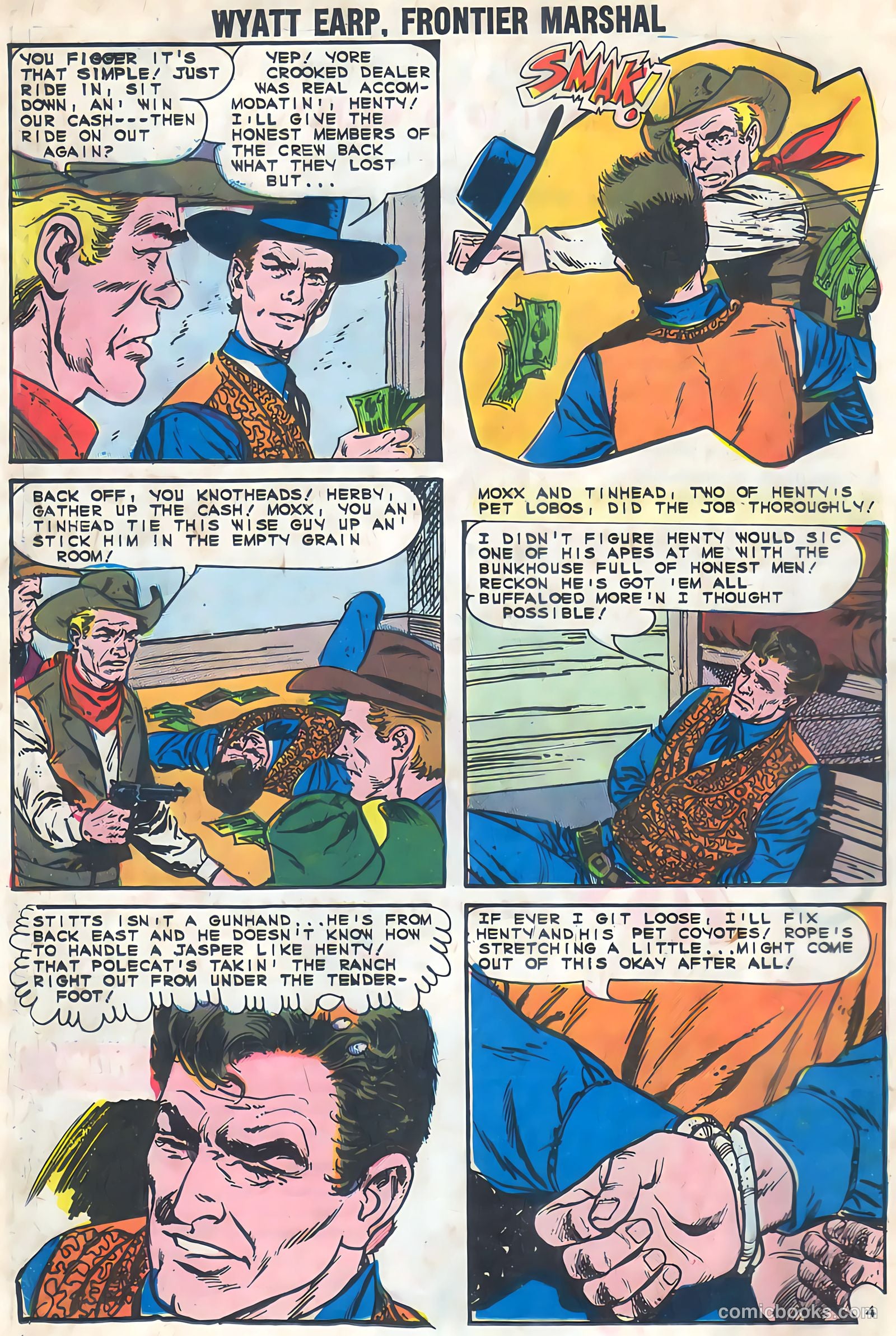 Wyatt Earp, Frontier Marshal #52 (1964, Charlton) — page 17 of 37