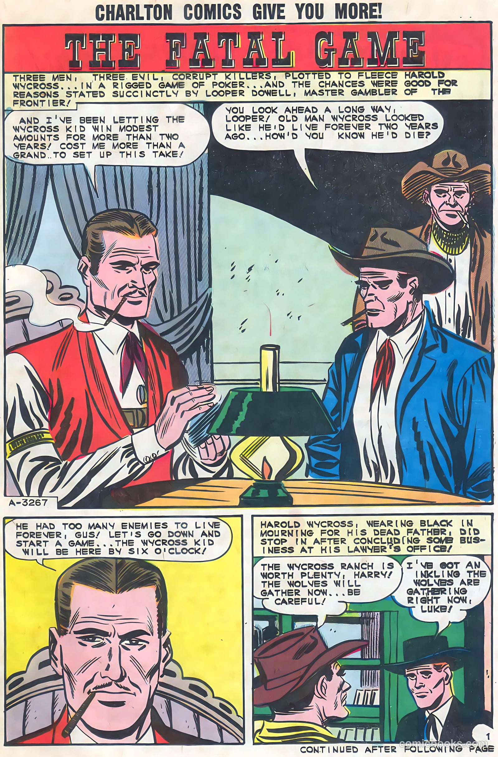 Wyatt Earp, Frontier Marshal #52 (1964, Charlton) — page 22 of 37