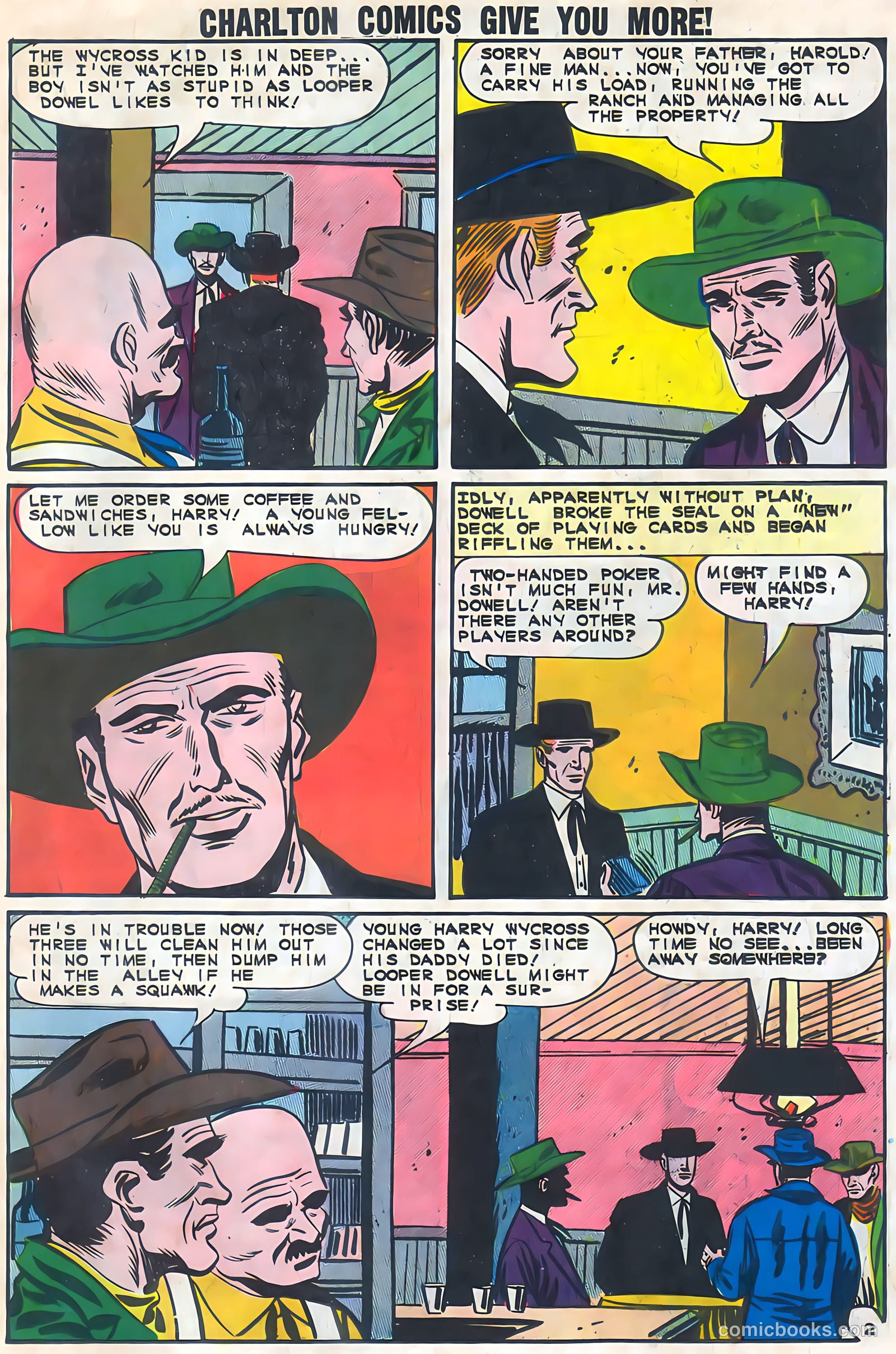 Wyatt Earp, Frontier Marshal #52 (1964, Charlton) — page 24 of 37