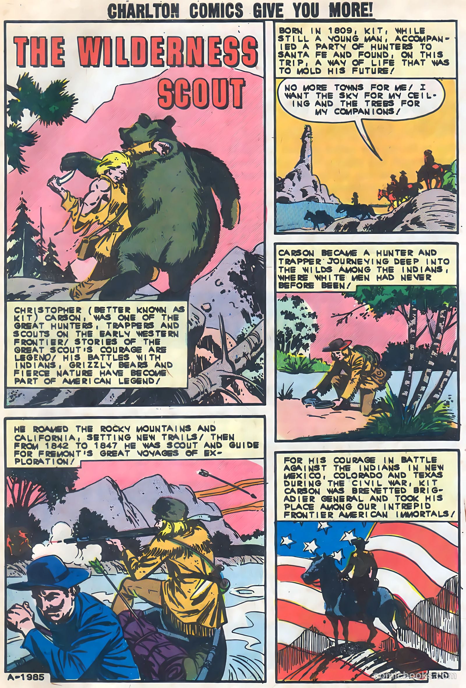 Wyatt Earp, Frontier Marshal #52 (1964, Charlton) — page 34 of 37