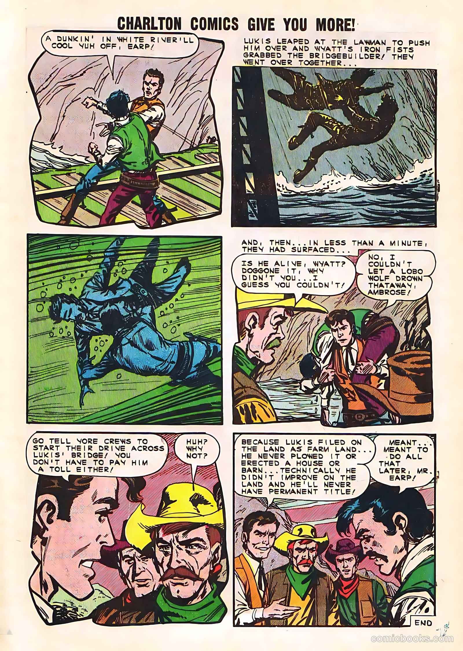 Wyatt Earp, Frontier Marshal #53 (1964, Charlton) — page 9 of 36