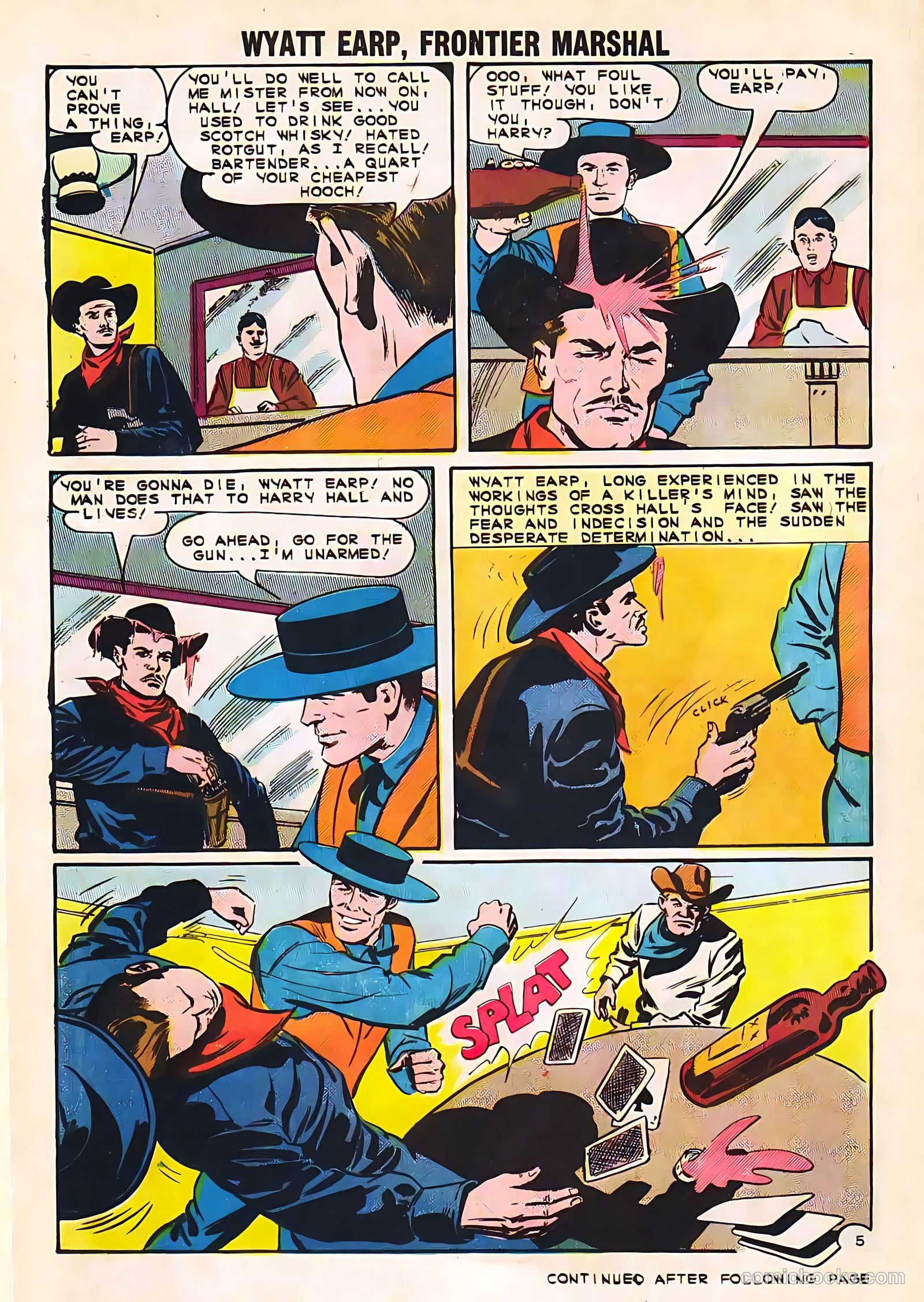 Wyatt Earp, Frontier Marshal #53 (1964, Charlton) — page 14 of 36