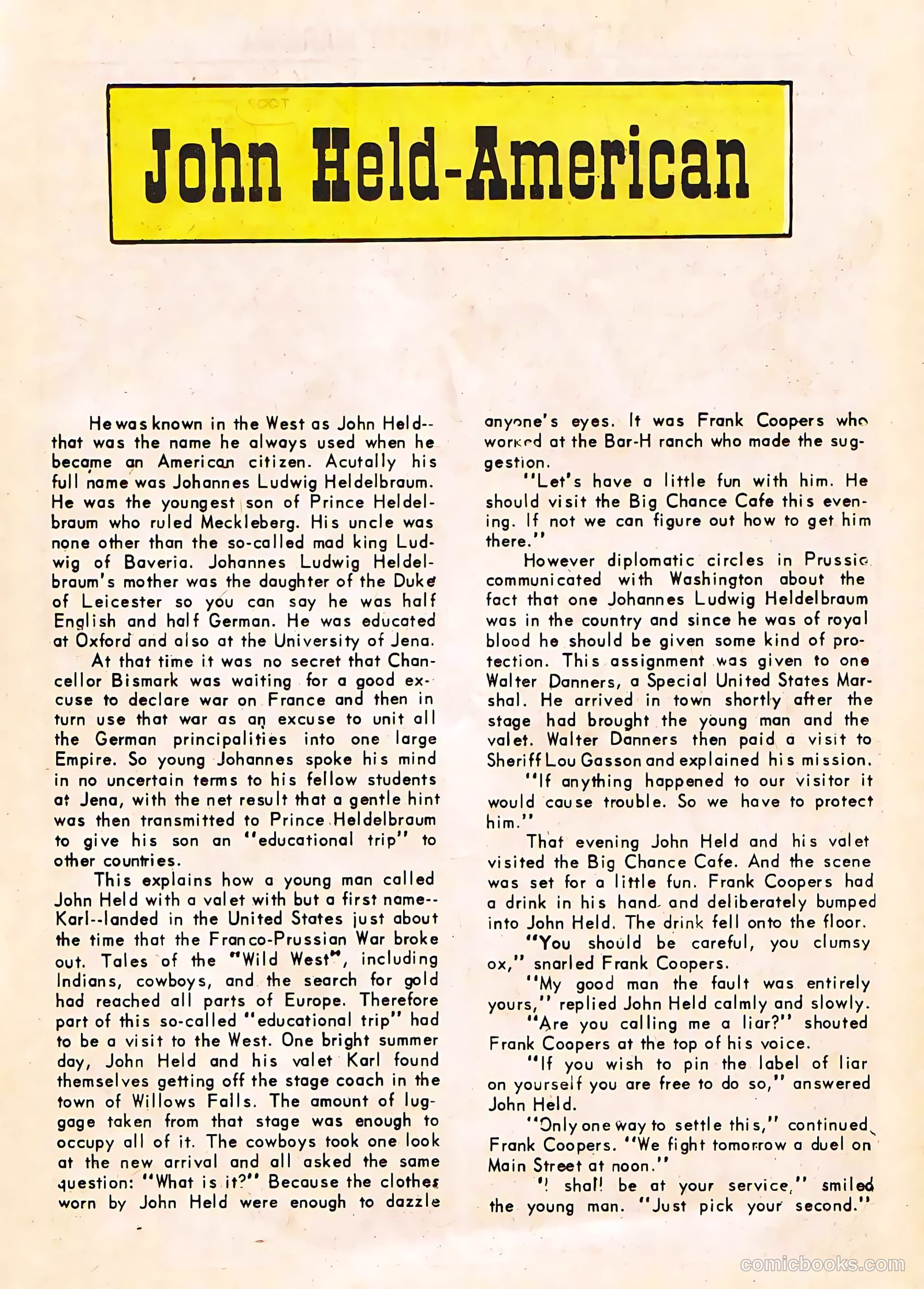 Wyatt Earp, Frontier Marshal #53 (1964, Charlton) — page 17 of 36