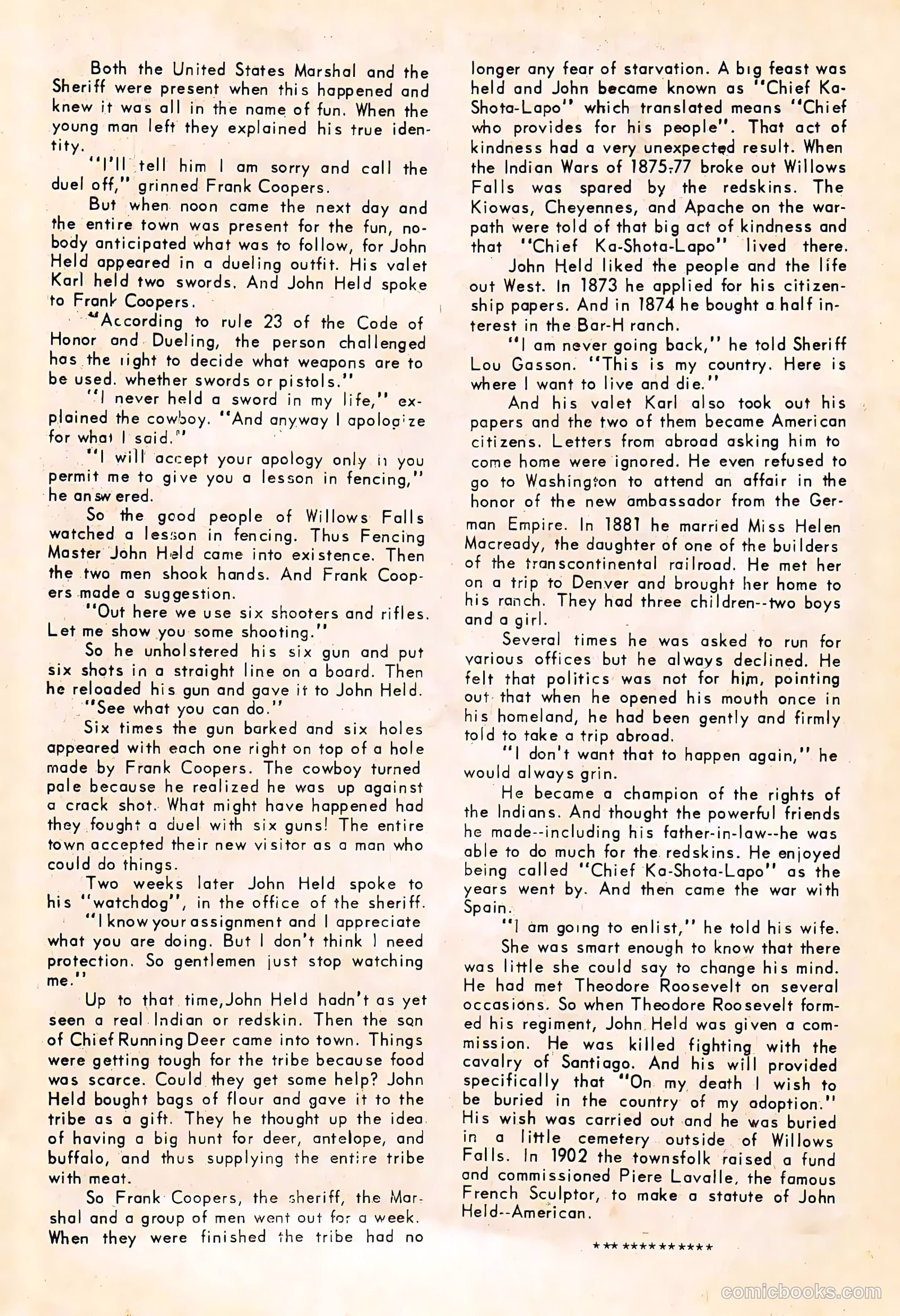 Wyatt Earp, Frontier Marshal #53 (1964, Charlton) — page 18 of 36