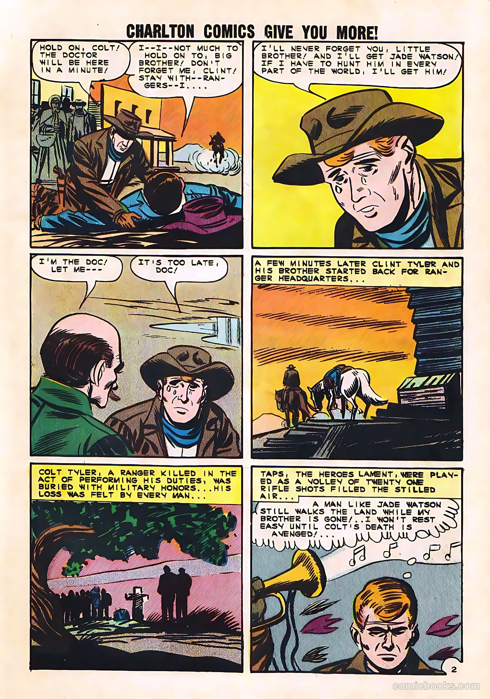 Wyatt Earp, Frontier Marshal #53 (1964, Charlton) — page 27 of 36