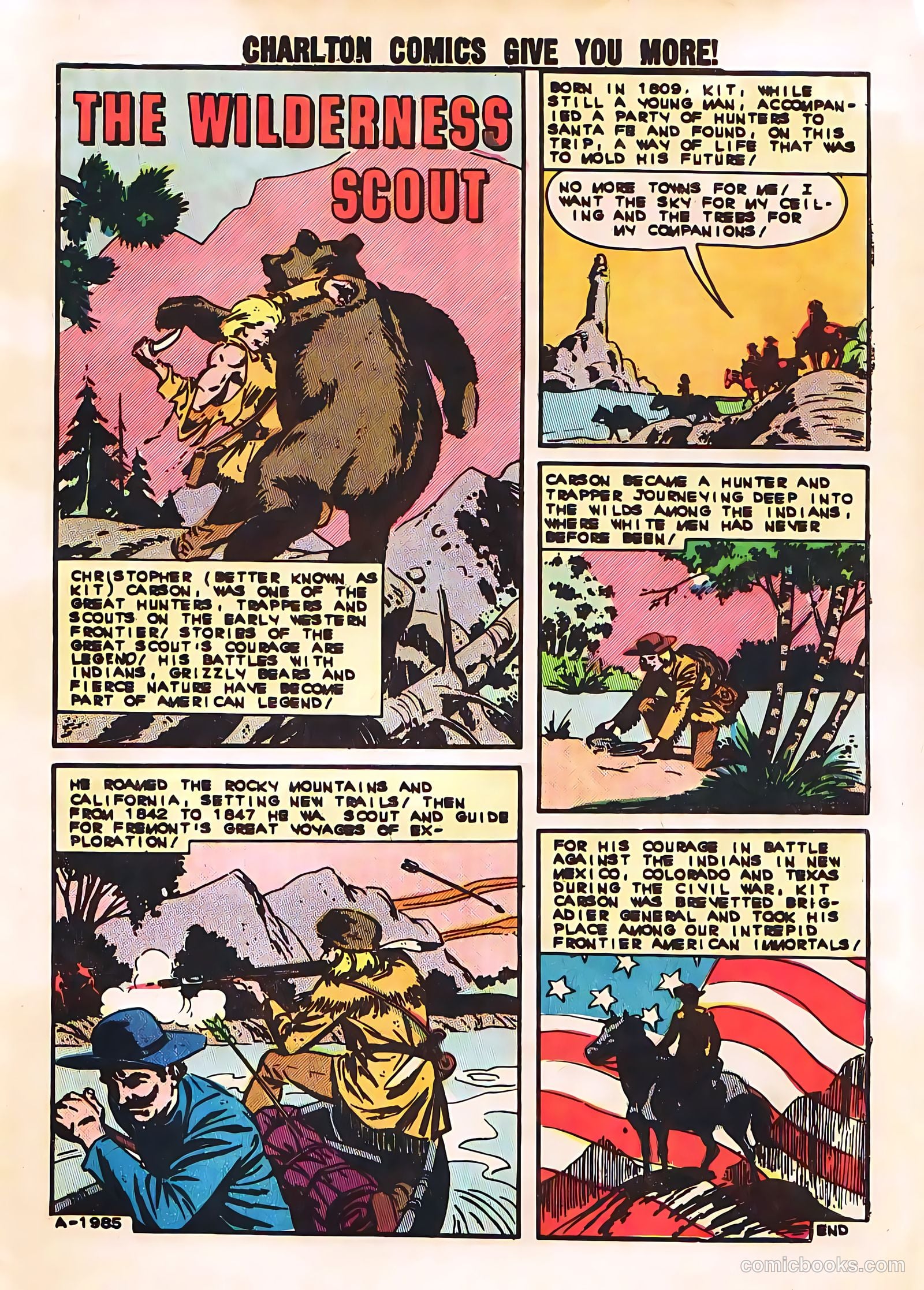 Wyatt Earp, Frontier Marshal #53 (1964, Charlton) — page 33 of 36