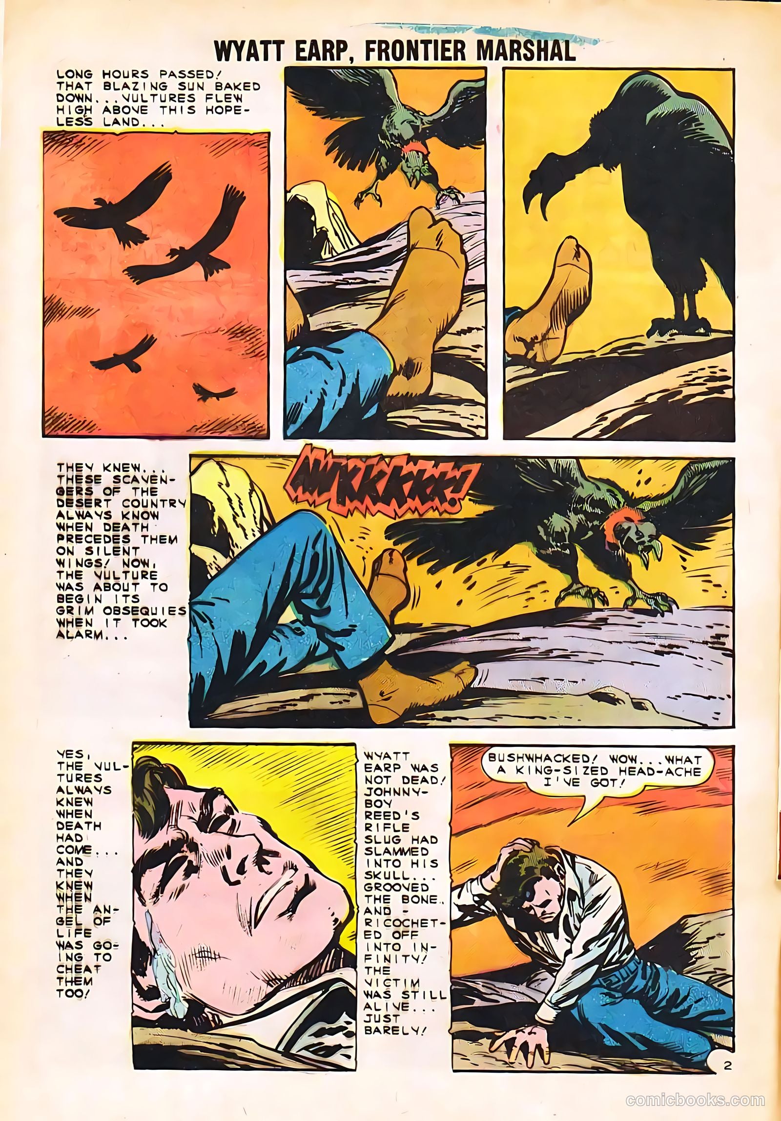 Wyatt Earp, Frontier Marshal #54 (1964, Charlton) — page 4 of 36