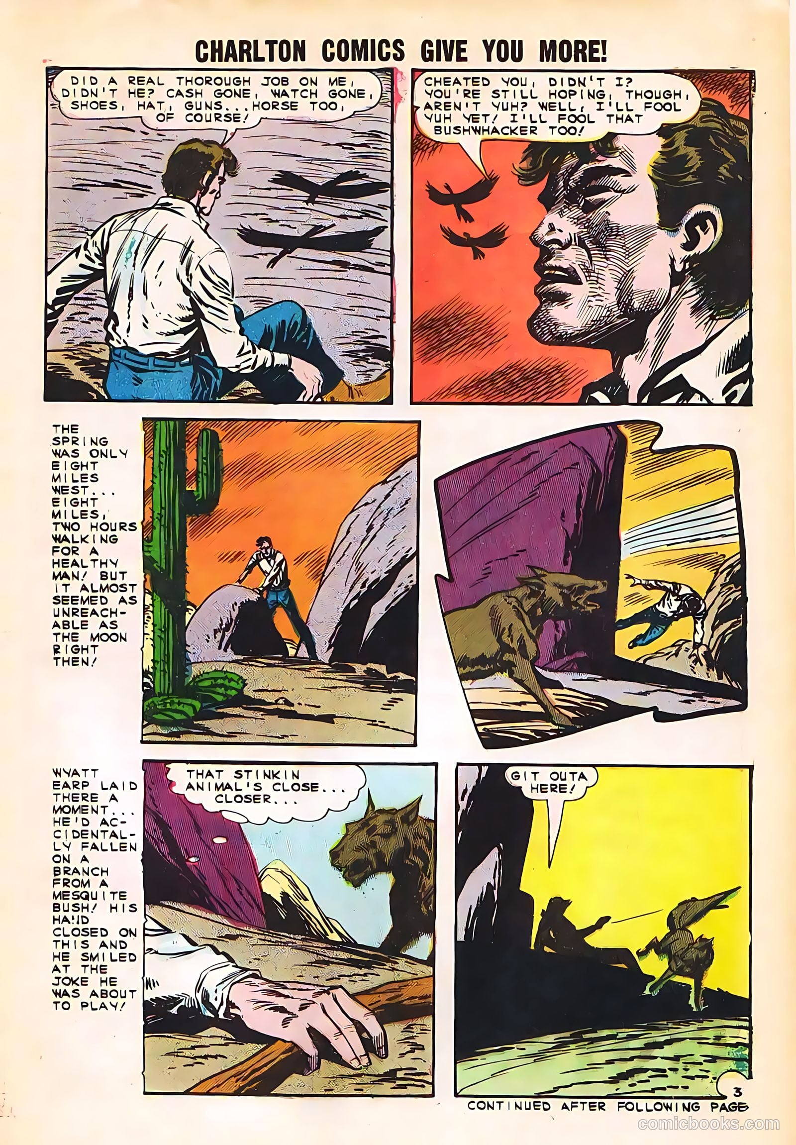 Wyatt Earp, Frontier Marshal #54 (1964, Charlton) — page 5 of 36