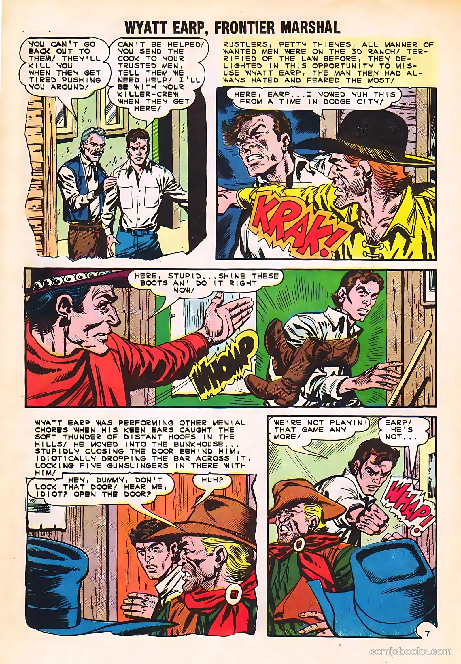 Wyatt Earp, Frontier Marshal #54 (1964, Charlton) — page 10 of 36