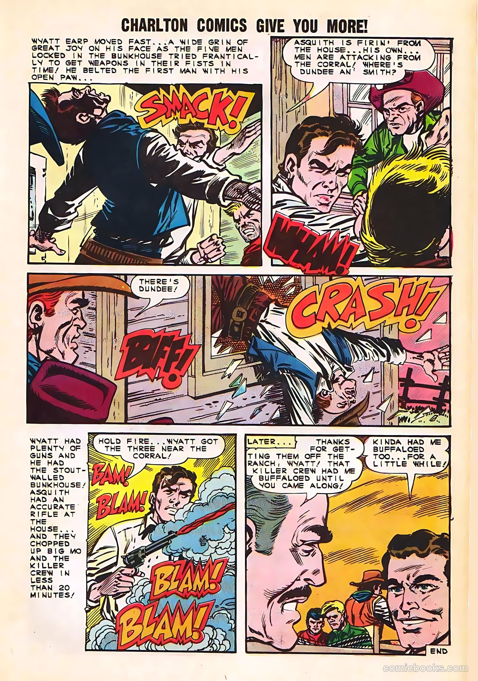 Wyatt Earp, Frontier Marshal #54 (1964, Charlton) — page 11 of 36