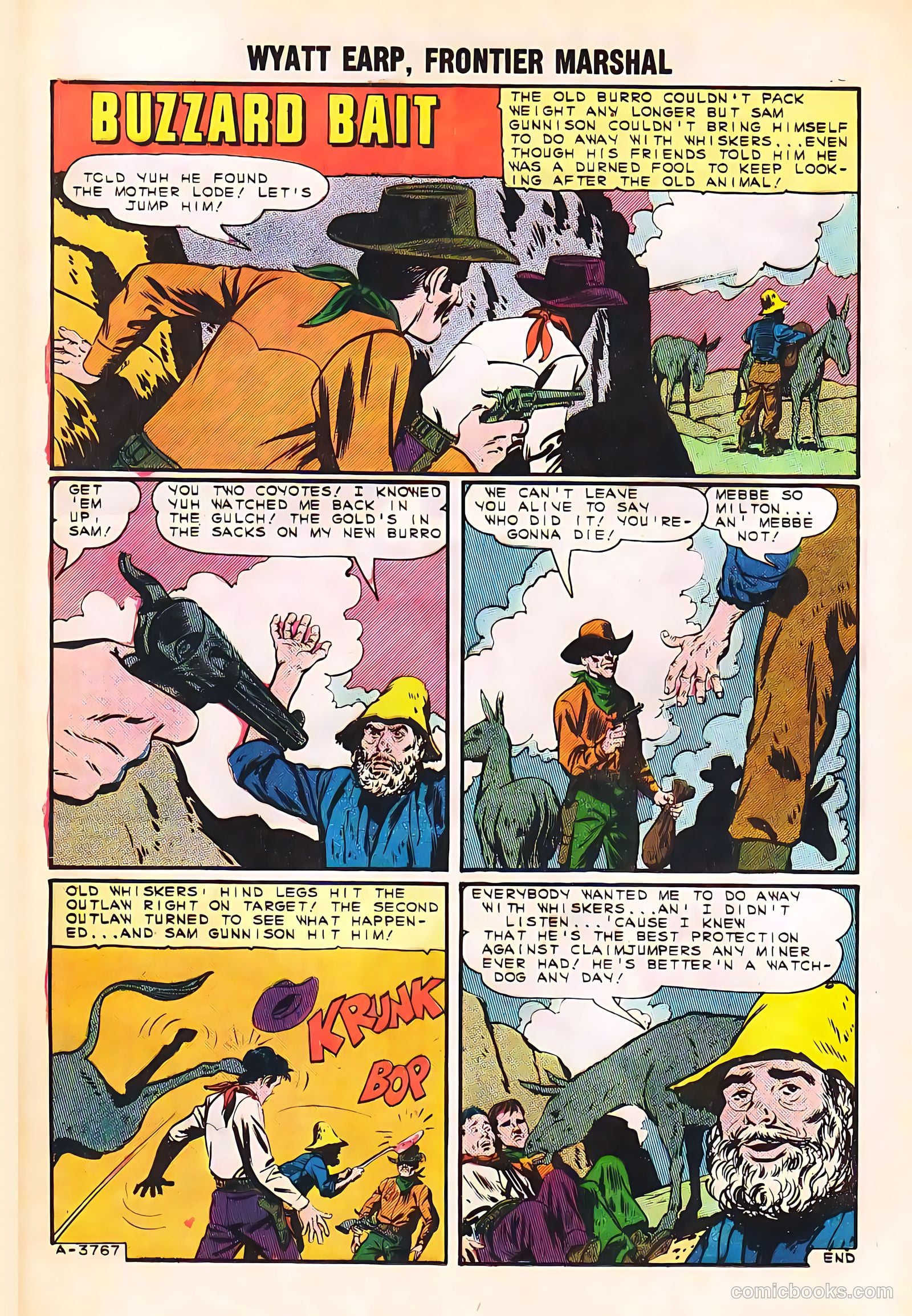 Wyatt Earp, Frontier Marshal #54 (1964, Charlton) — page 12 of 36