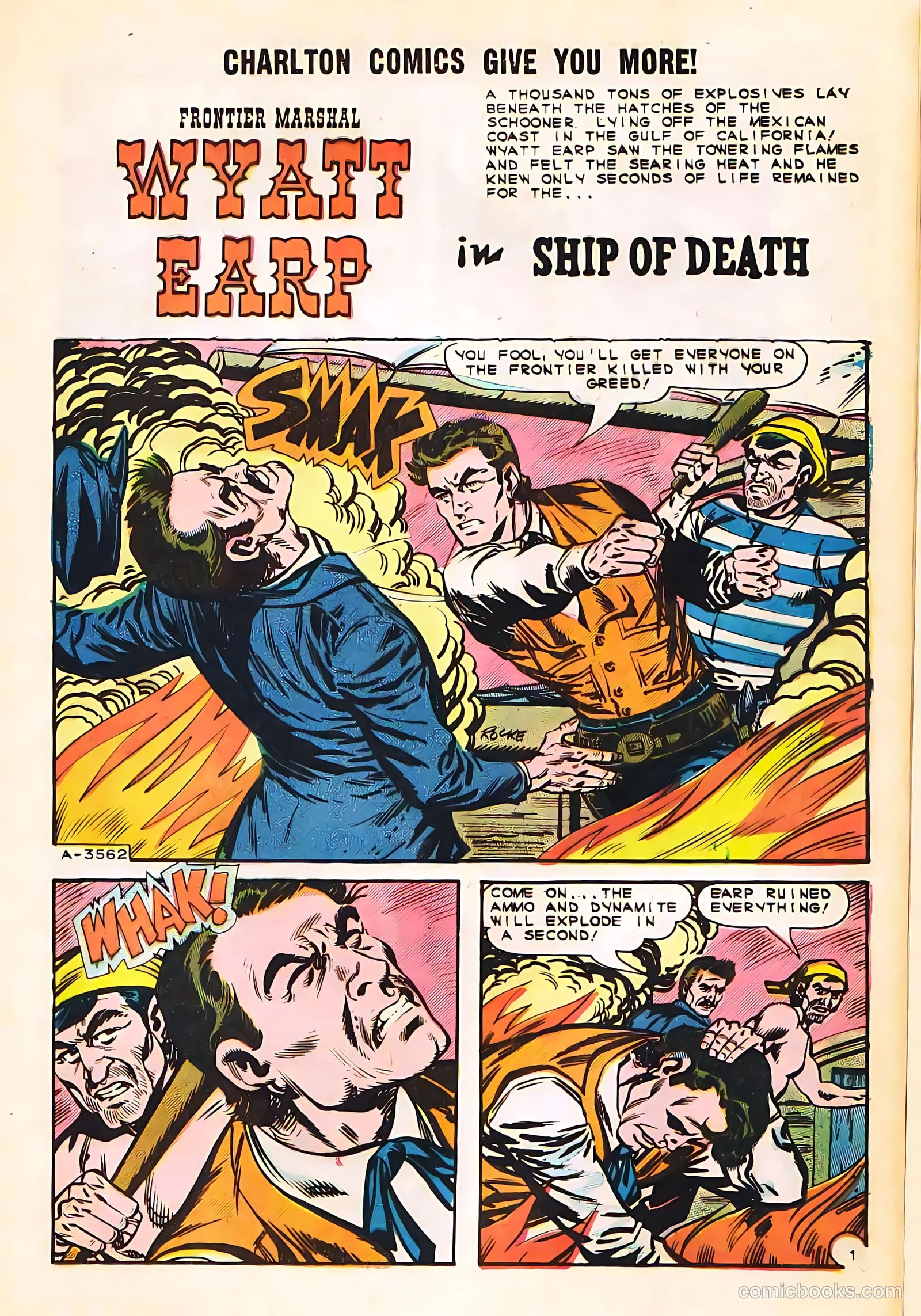 Wyatt Earp, Frontier Marshal #54 (1964, Charlton) — page 13 of 36